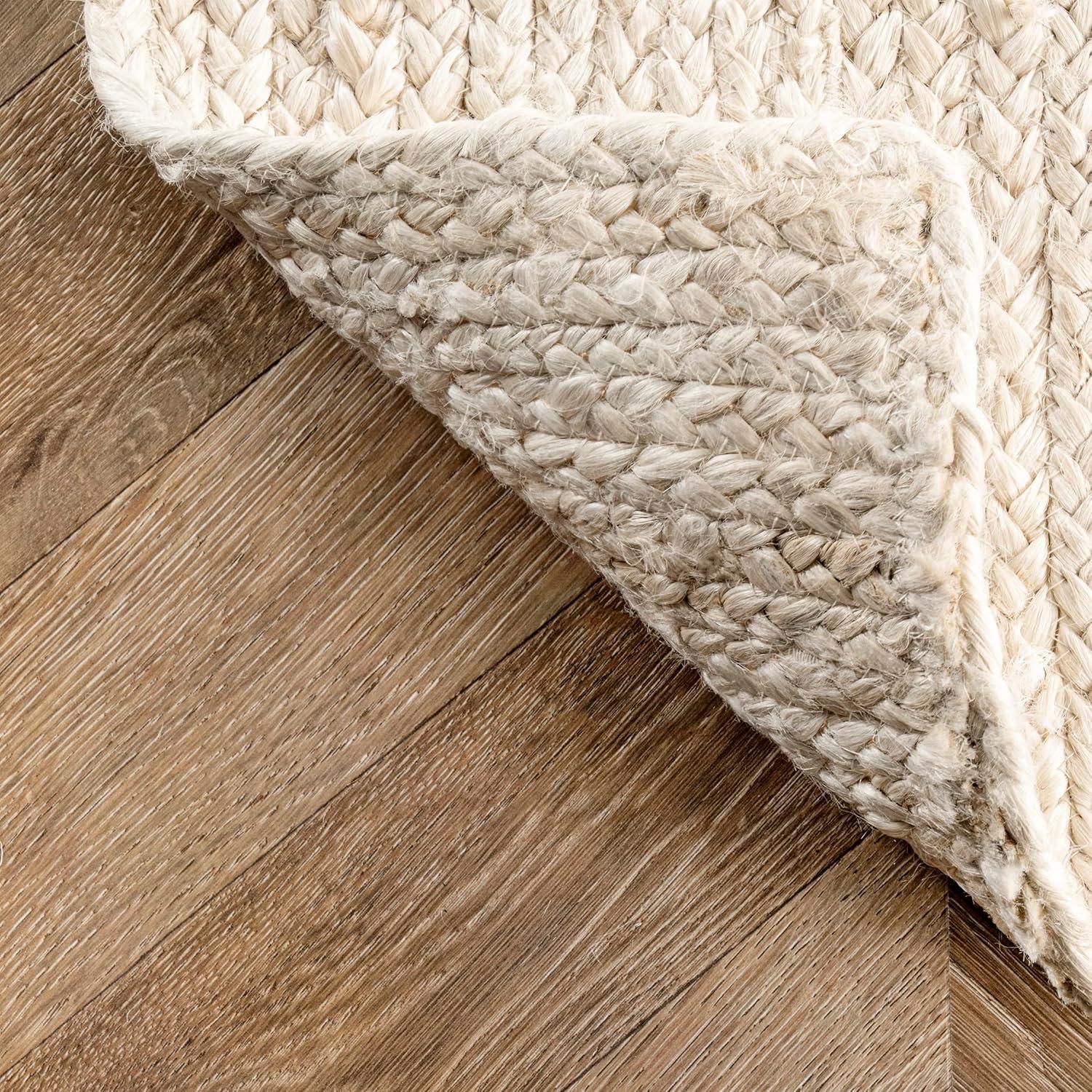 Nuloom Hand Woven Farmhouse Jute Indoor Area Rug