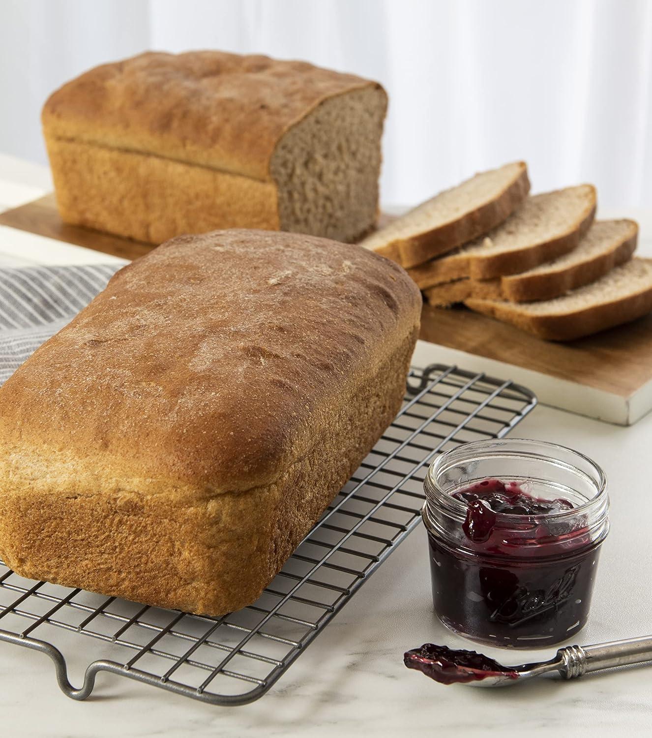 Classic Non-Stick Aluminum Loaf Pan with Handles