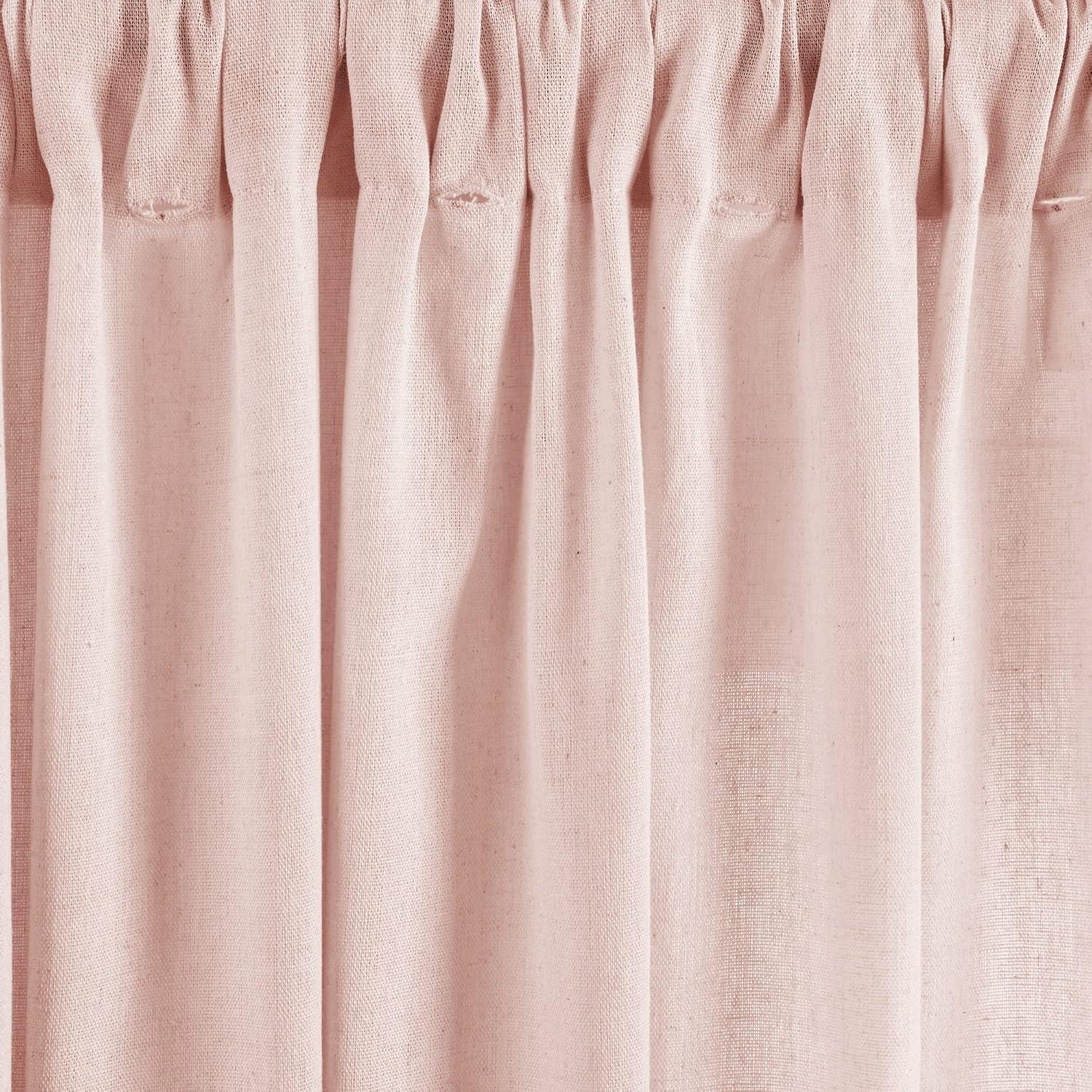 Lush Decor Boho Macrame Tassel Single Window Curtain Panel - Gray - 84 x 40