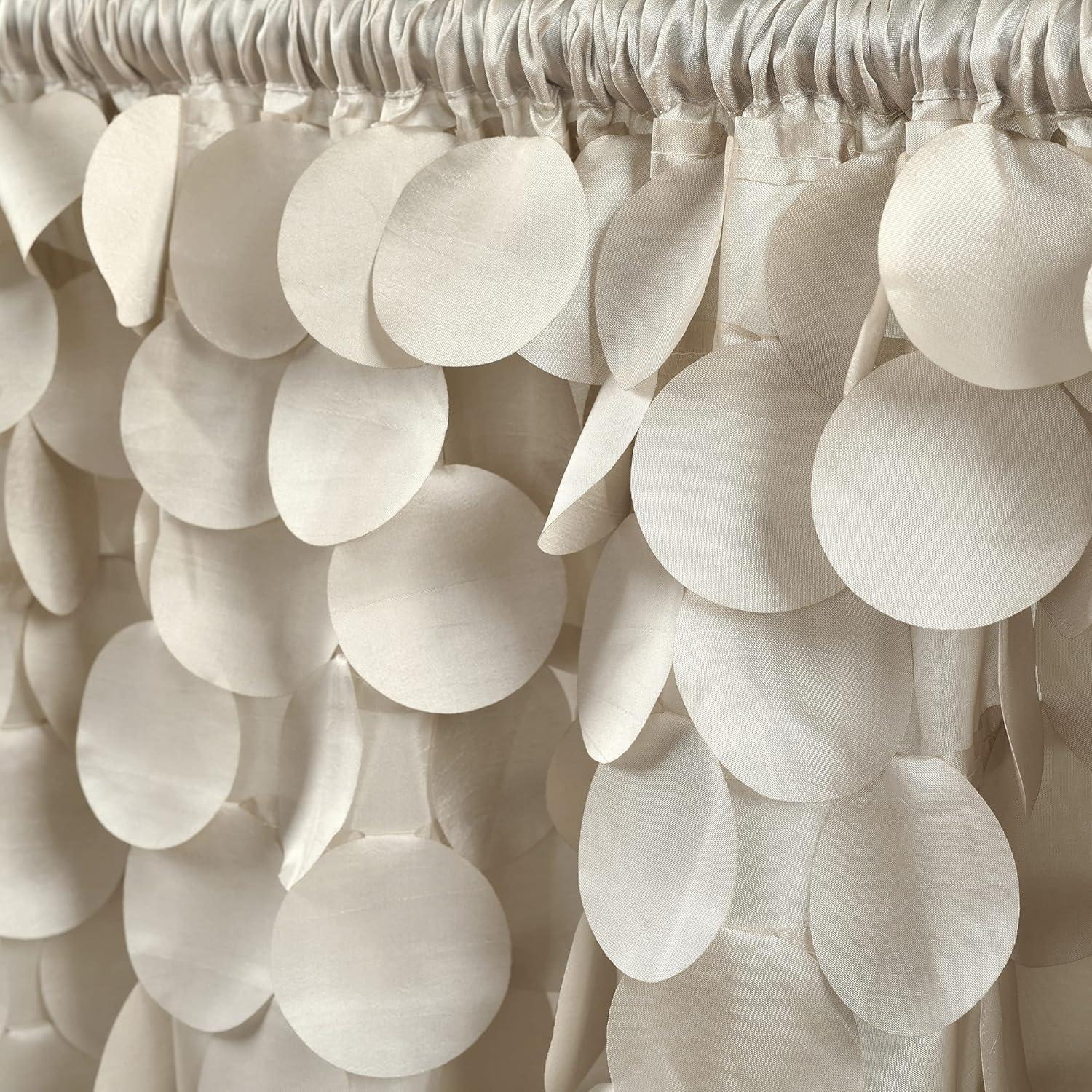 Lush Decor Gigi Scalloped Window Valance