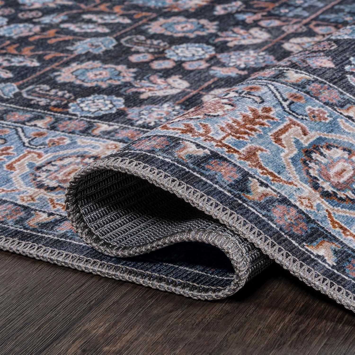 Kemer All-Over Persian Washable Area Rug - JONATHAN Y