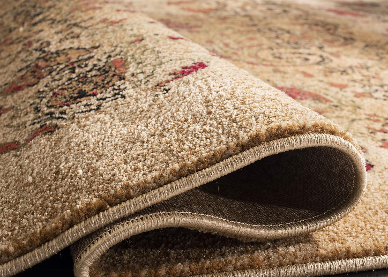 Lyndhurst LNH224 Power Loomed Area Rug - Beige/Multi - 6'x9' - Safavieh