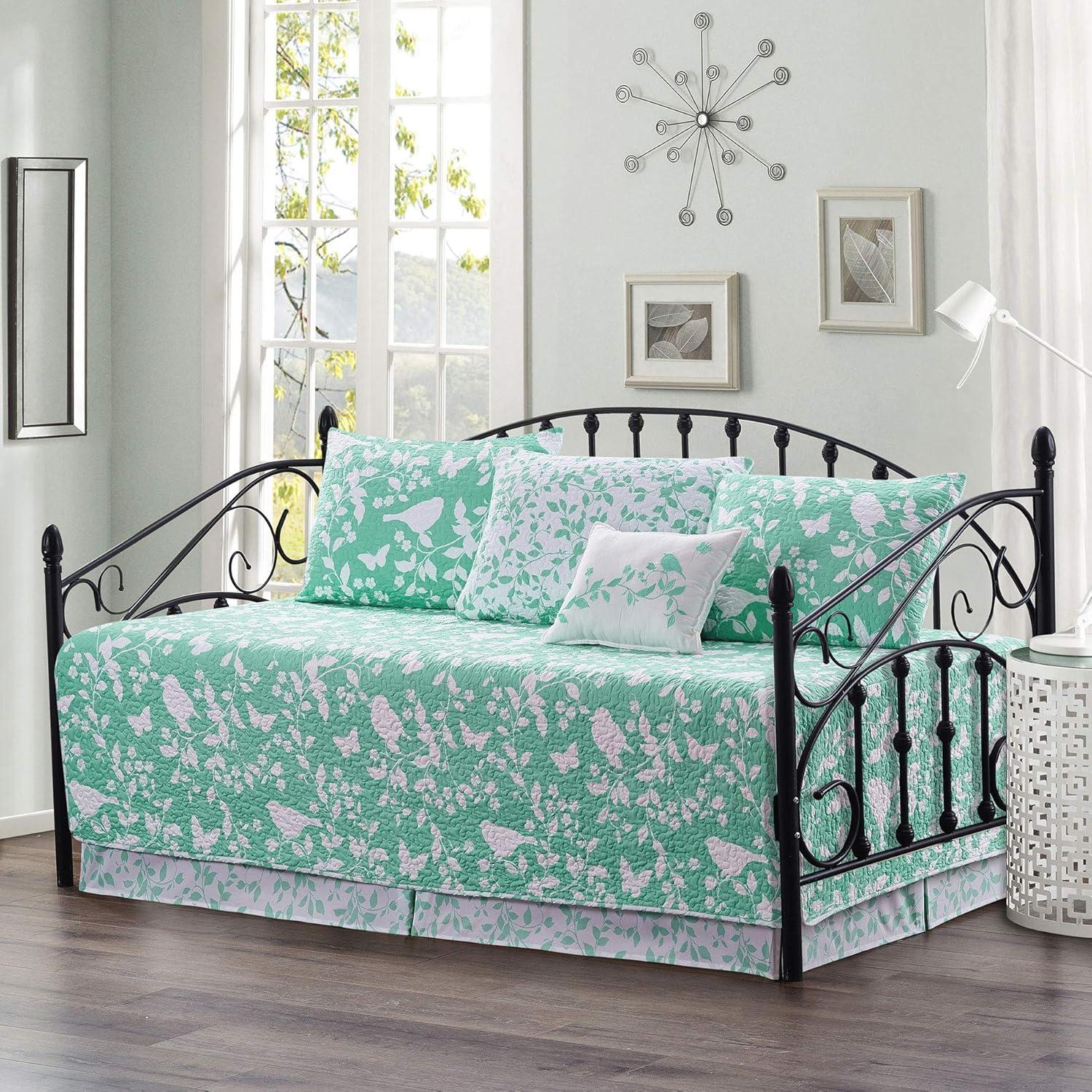 Home Soft Things 6 Piece Birdsong Daybed Bedspread Set