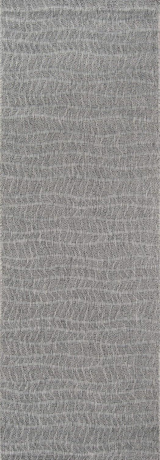 Novogratz by Momeni Villa Emilia Indoor Outdoor Grey Area Rug 2' X 6' Runner