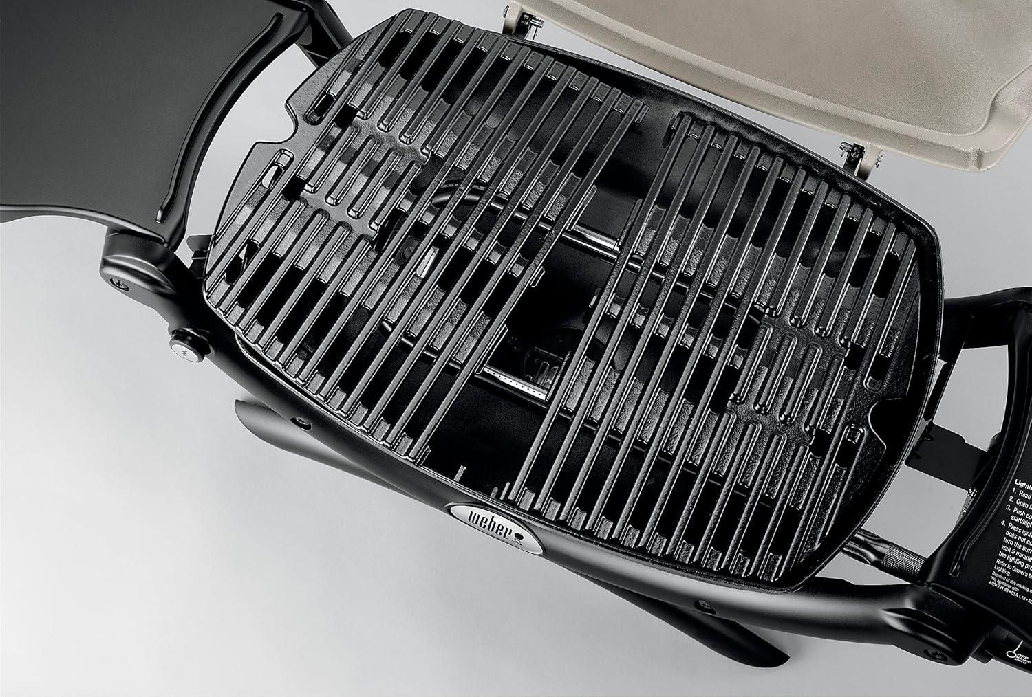Weber Q1200 Gas Grill, Titanium