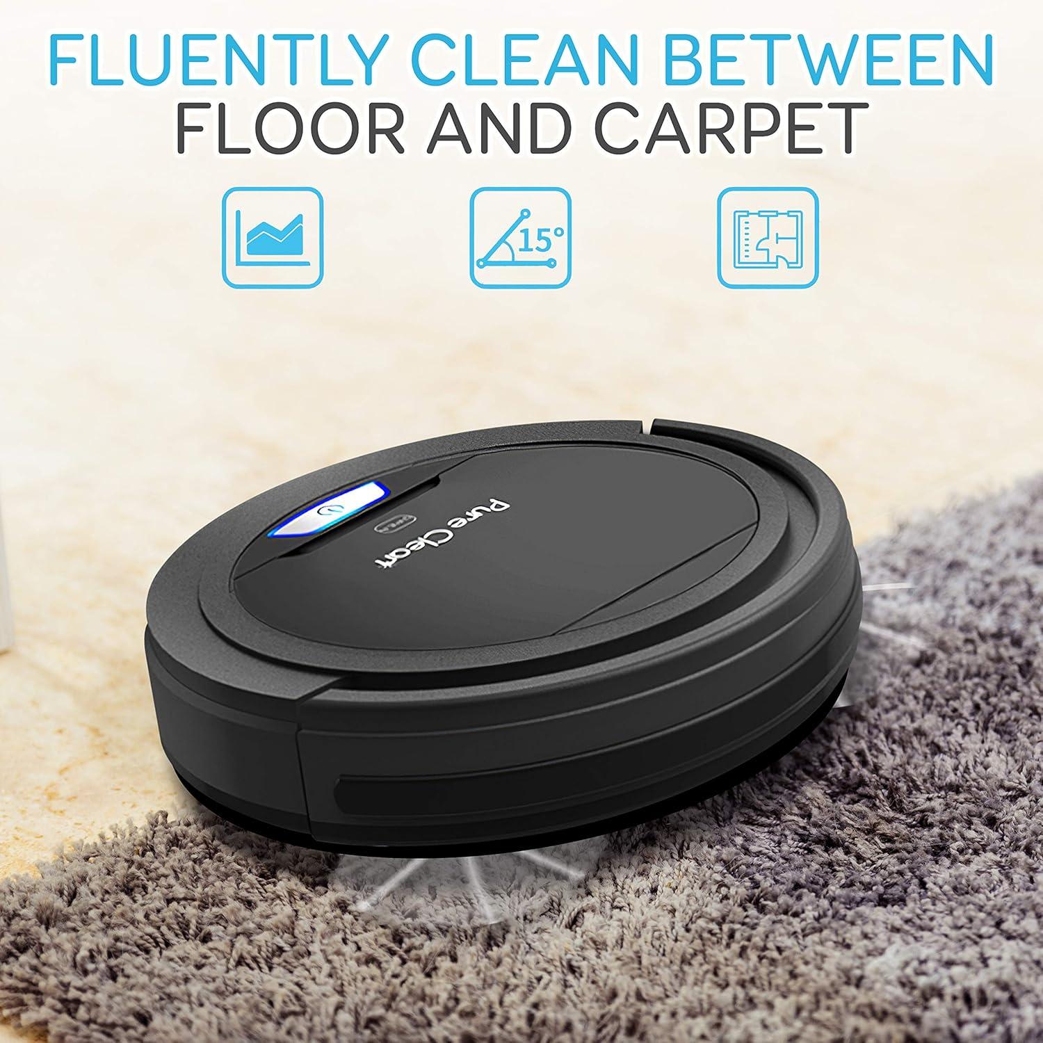 Pyle Pure Clean Home Cleaning System Smart Automatic Robot Vacuum