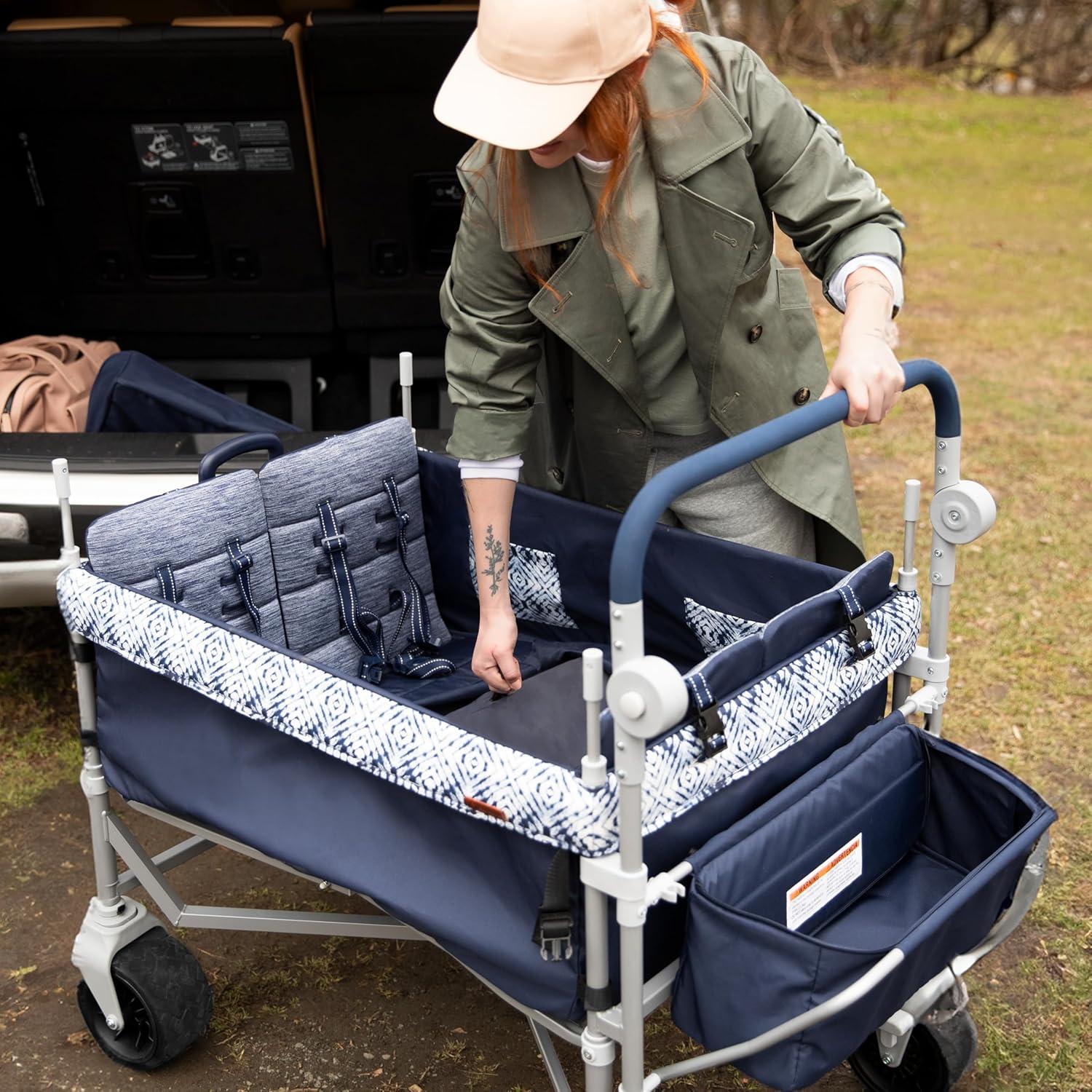 Safety 1st Summit Quad Stroller Wagon - Navy Ink