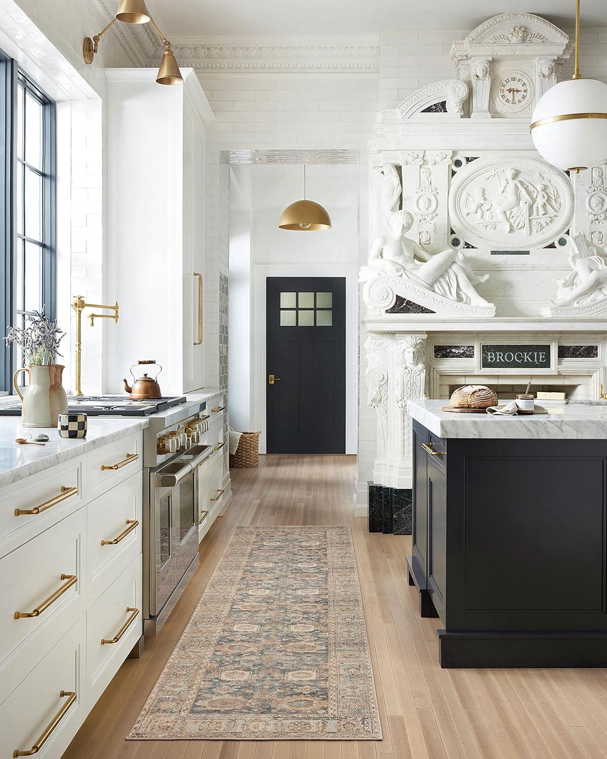 Loloi II Loloi Ocean/Spice Area Rug Feat. CloudPile