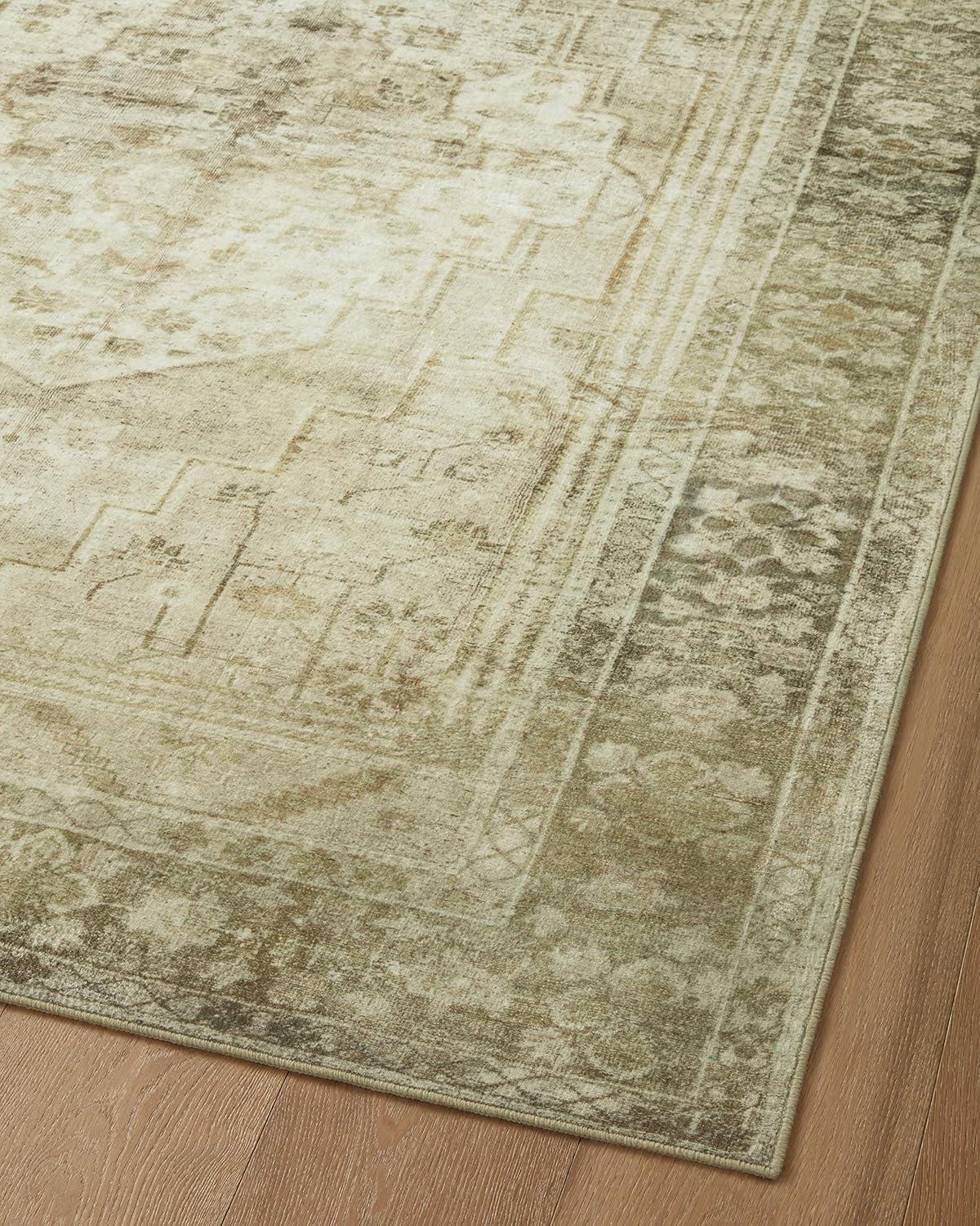 Banks IV Rug by Magnolia Home by Joanna Gaines x Loloi - Natural and Granite / 2'3" x 3'9"