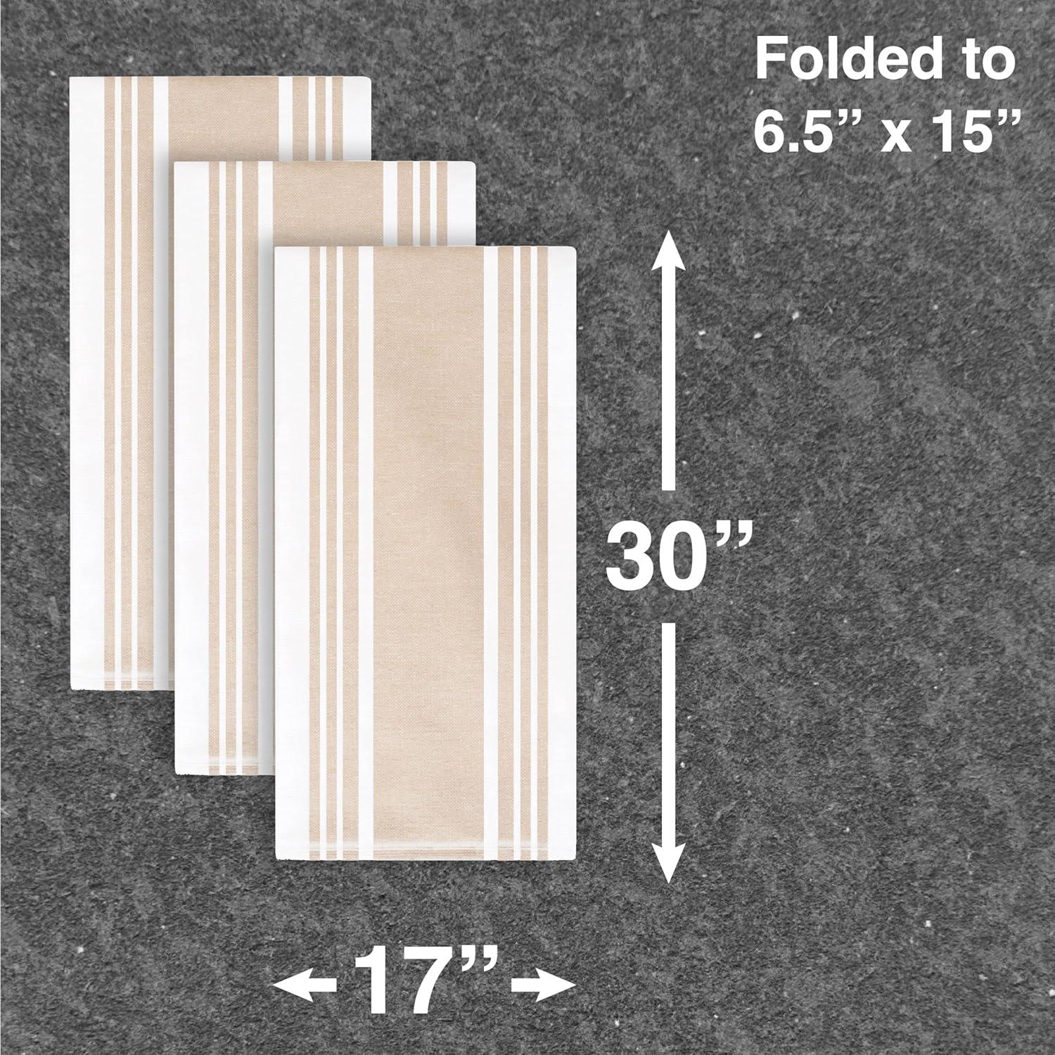 All-Clad Dual Striped Tea Towel