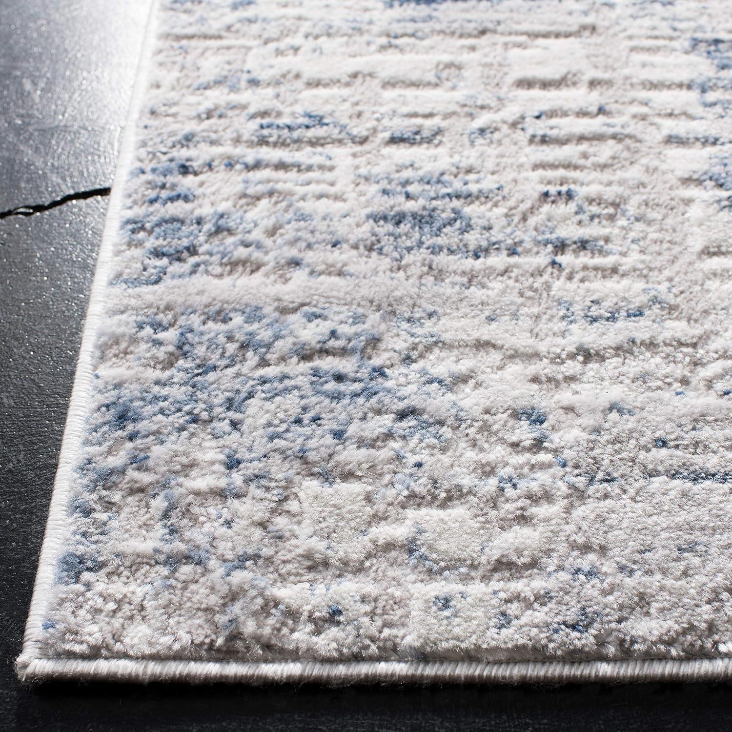 Amelia ALA786 Power Loomed Area Rug - Blue/Grey - 5'3"x7'6" - Safavieh.