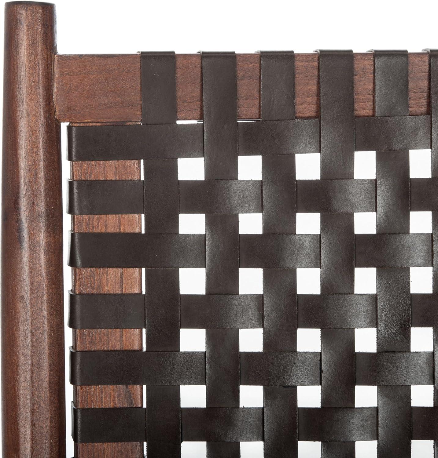 Soleil Accent Chair - ACH1001 - Brown/Brown - Safavieh