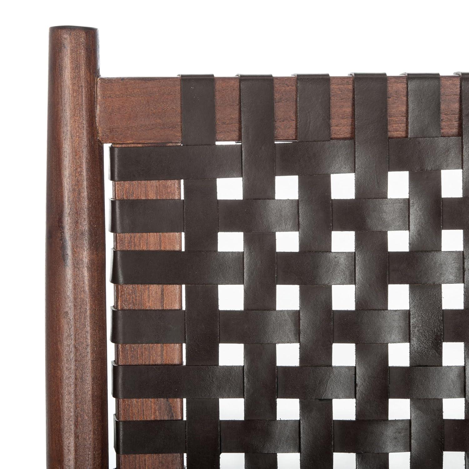 Soleil Accent Chair - ACH1001 - Brown/Brown - Safavieh