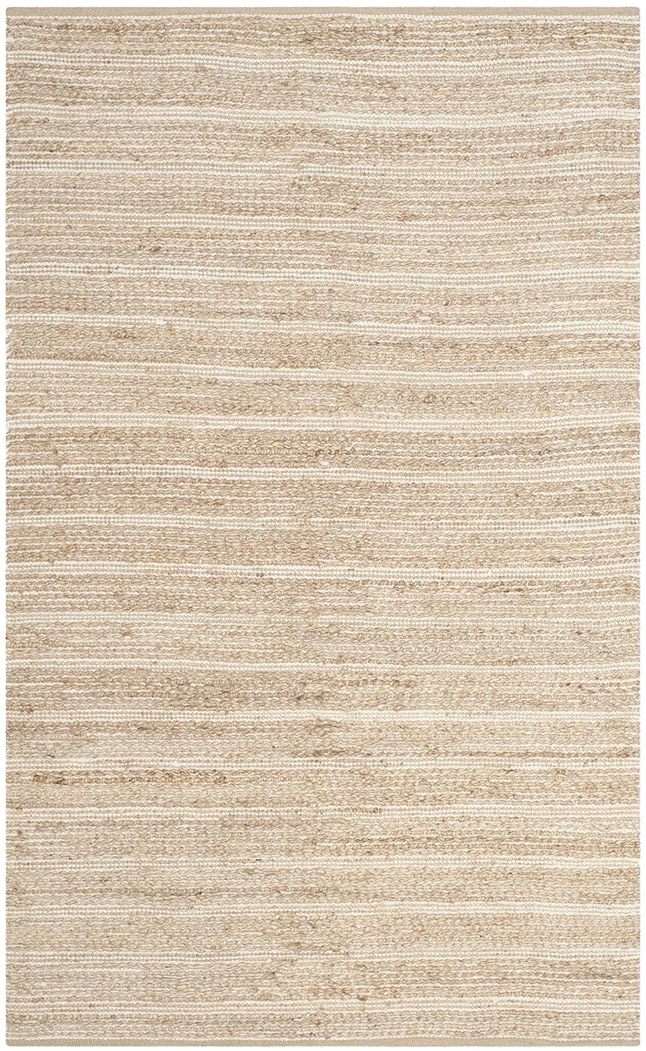 Cape Cod CAP851 Woven Indoor Area Rug - Natural/Ivory - 5'x8' - Safavieh
