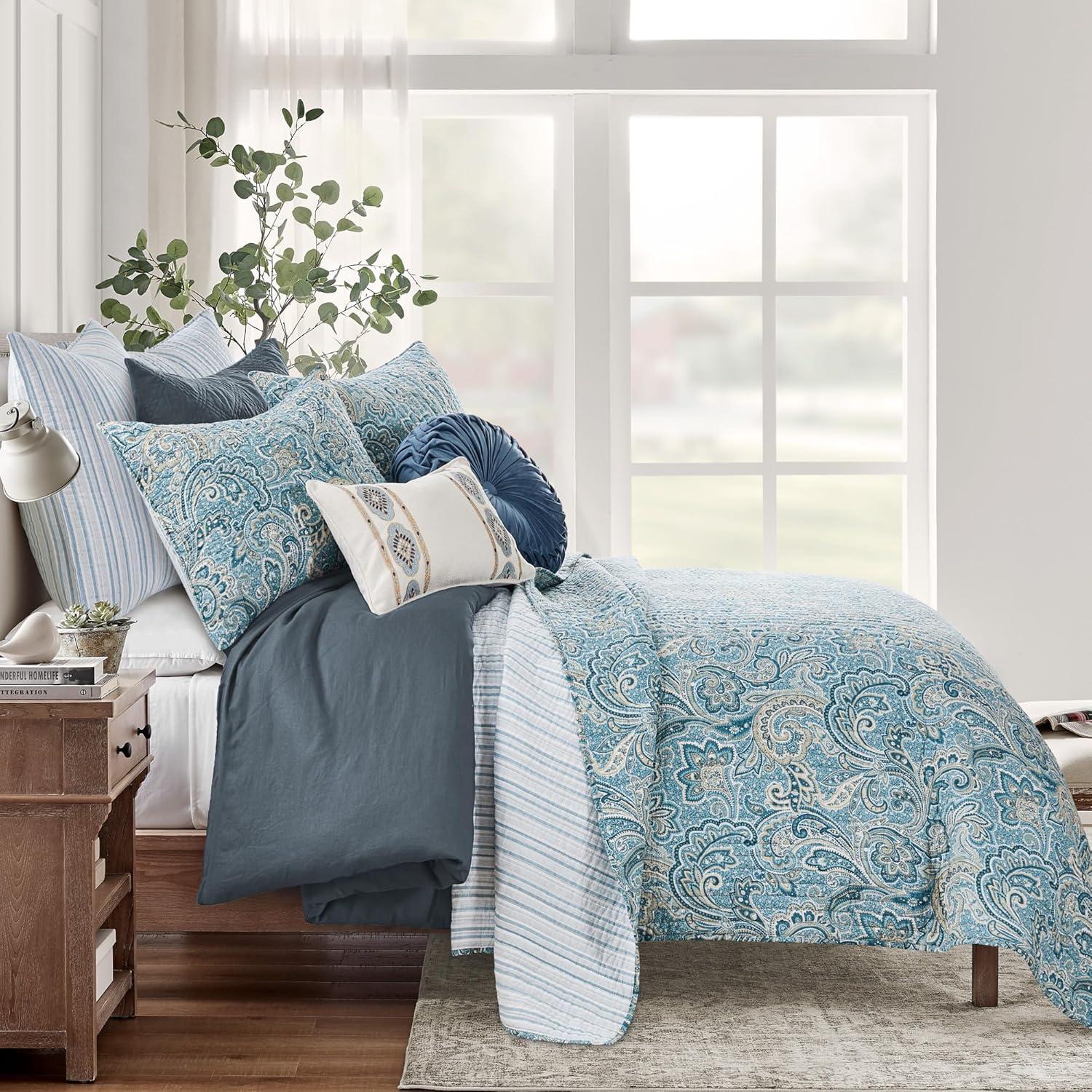 Levtex home Kimpton Green Quilt Set