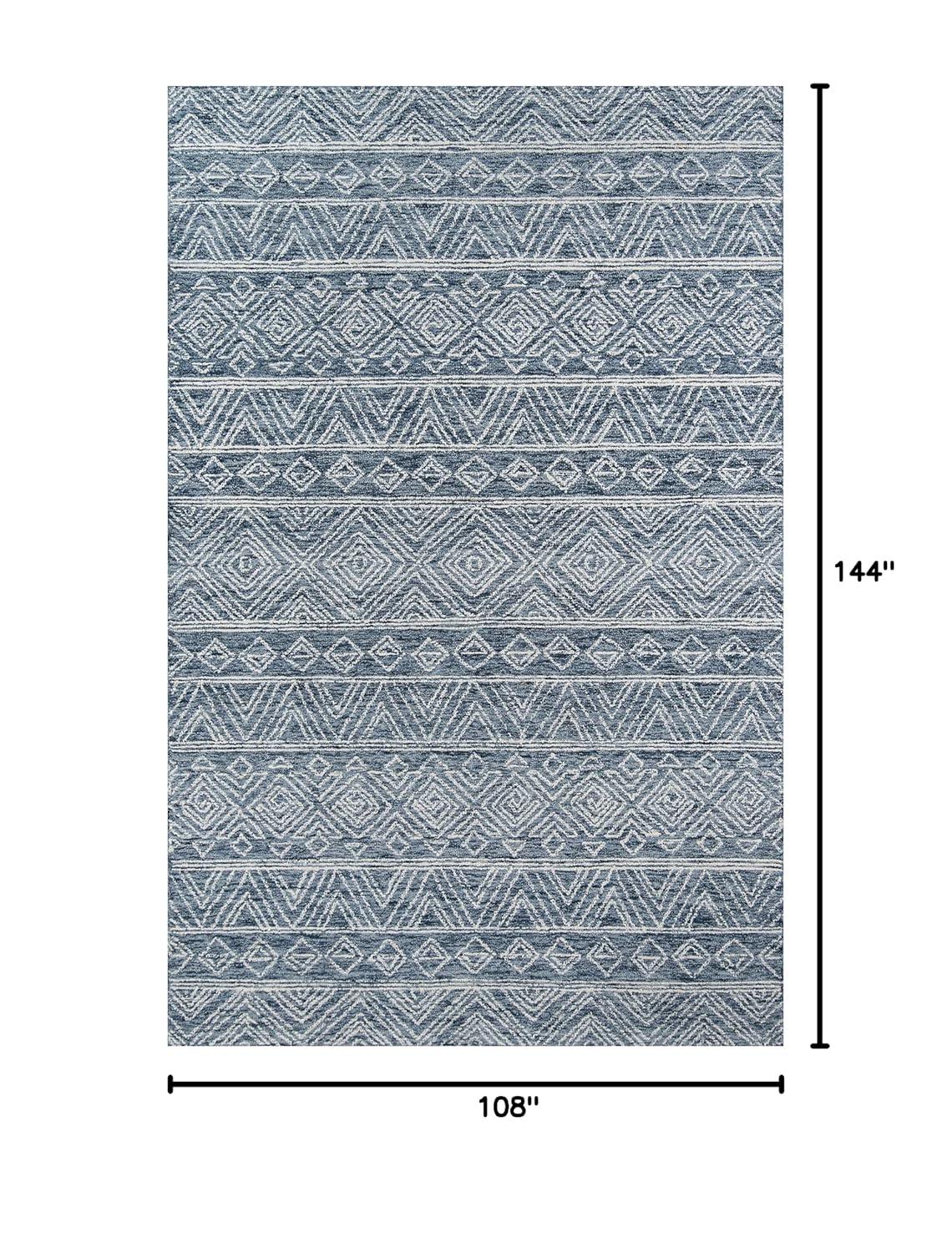 Momeni  Mallorca Hand Hooked Cotton Area Rug 9' X 12' 9' x 12' Indoor,Accent,Handmade Rectangle