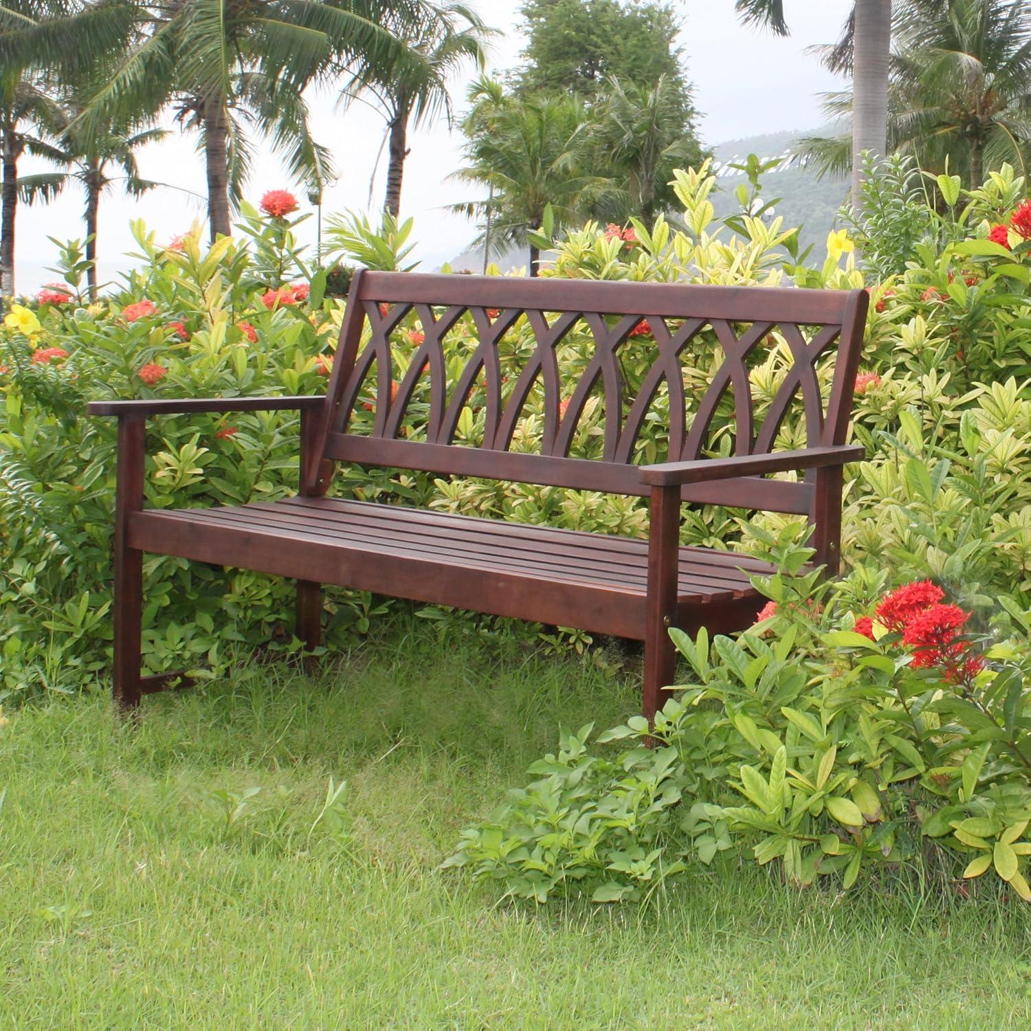 Northbeam BCH0330610810 Criss Cross Garden Bench