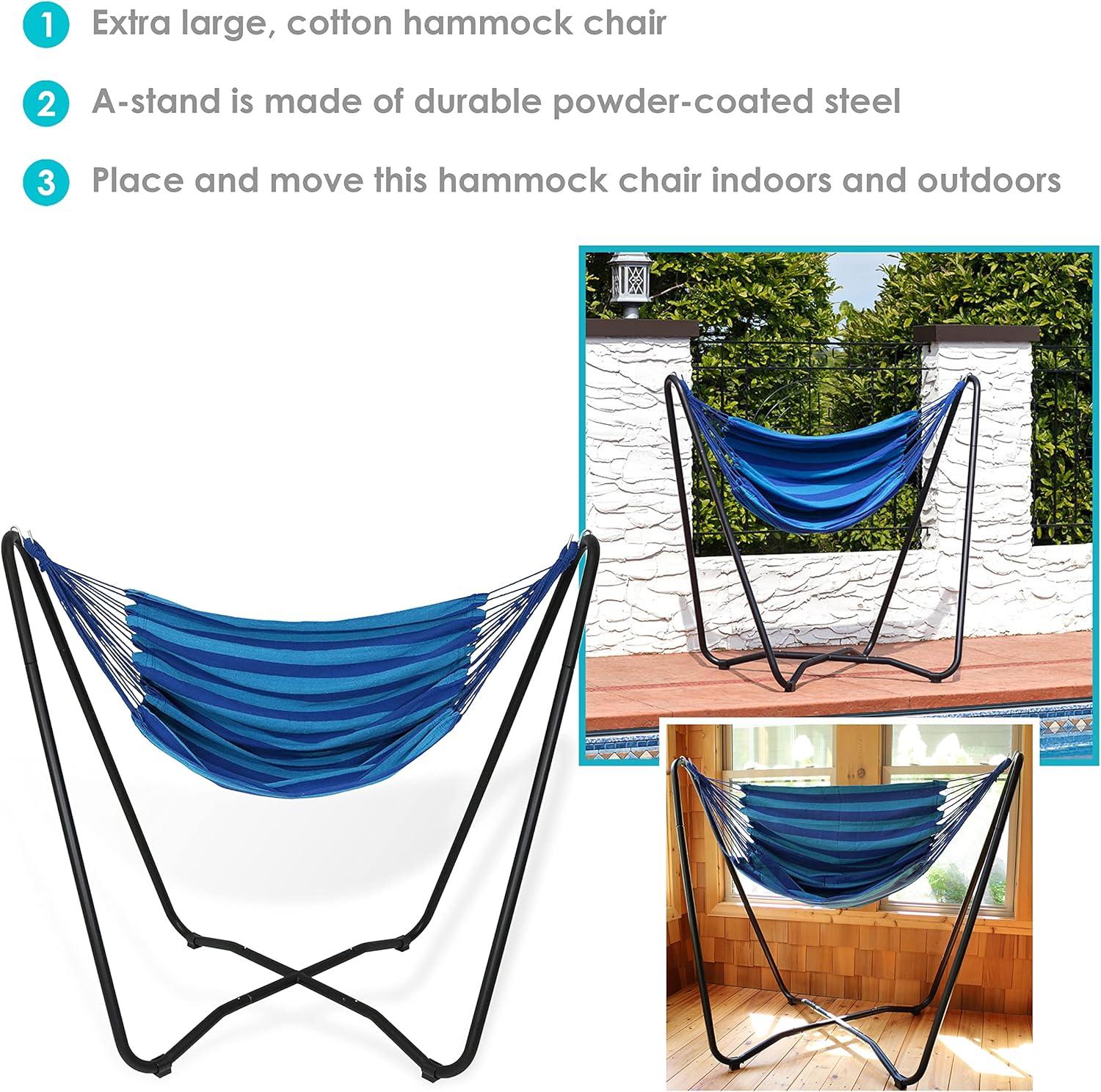 Hagan 1 Person Chair Hammock with Stand