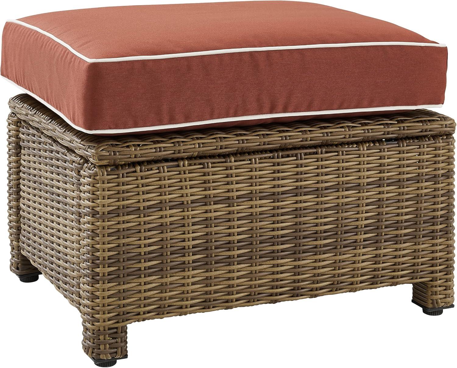 Lawson Outdoor Ottoman with Cushion