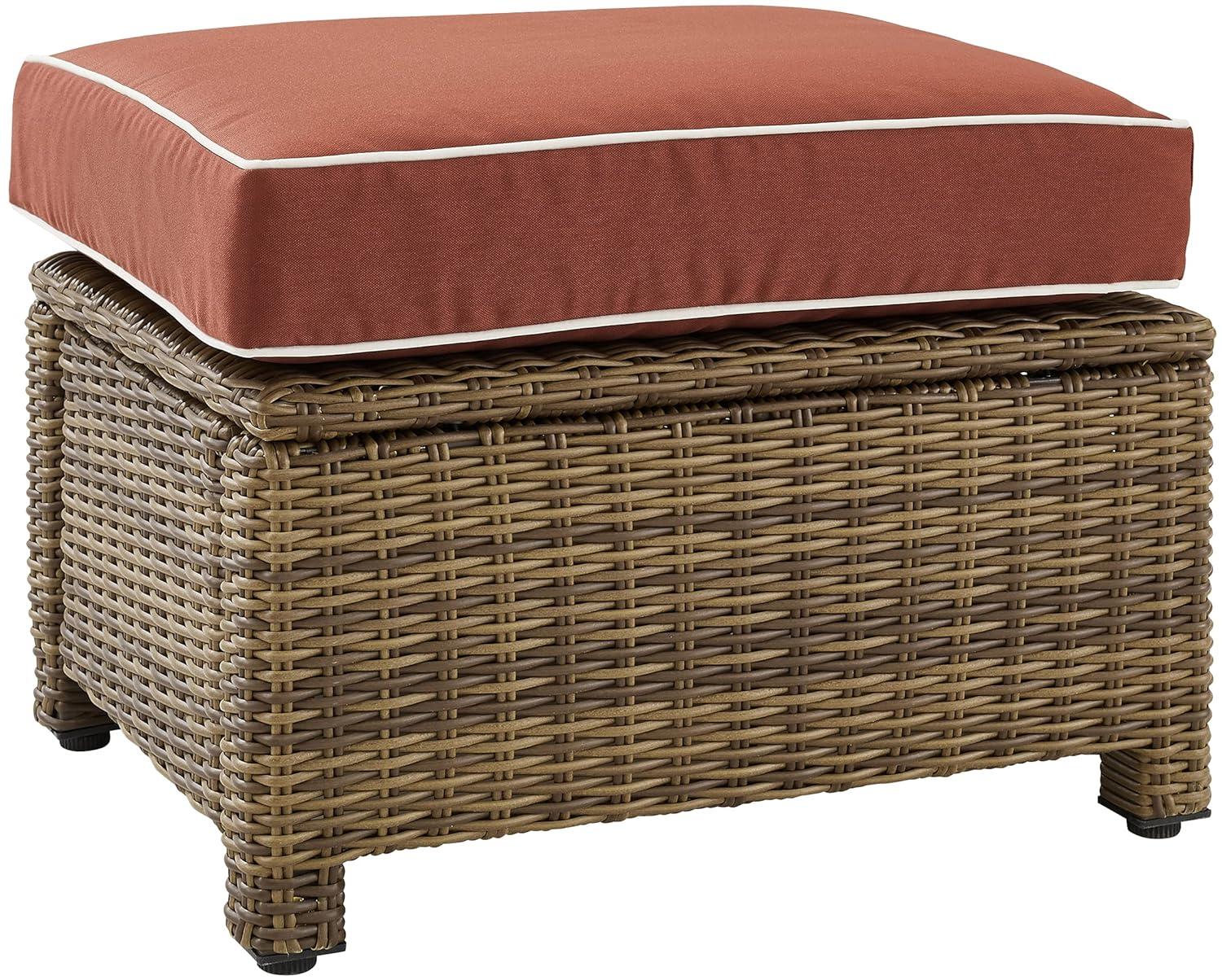 Lawson Outdoor Ottoman with Cushion