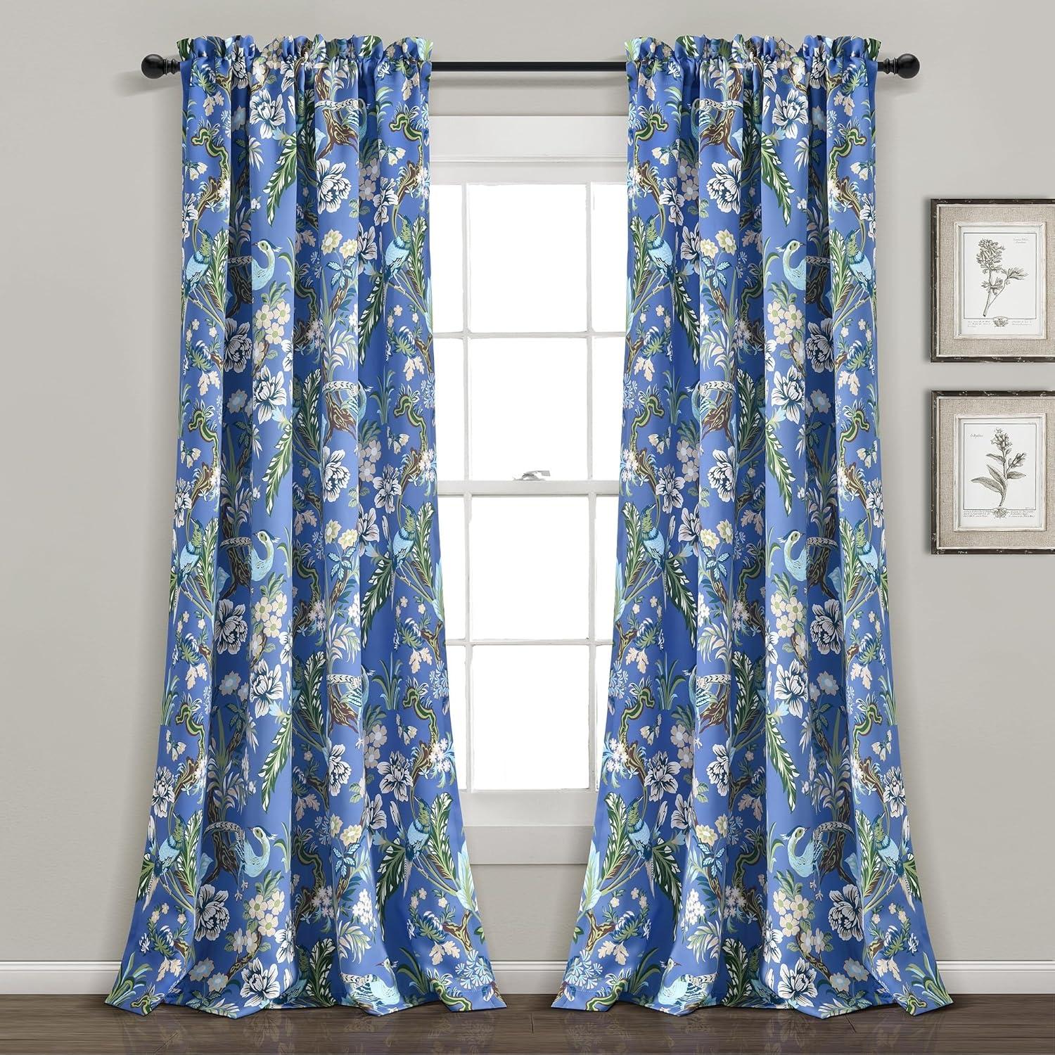 Polyester Room Darkening Curtain Pair