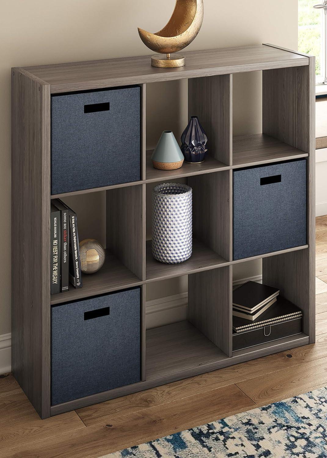 43.98" H x 43.82" W Decorative Cube Bookcase