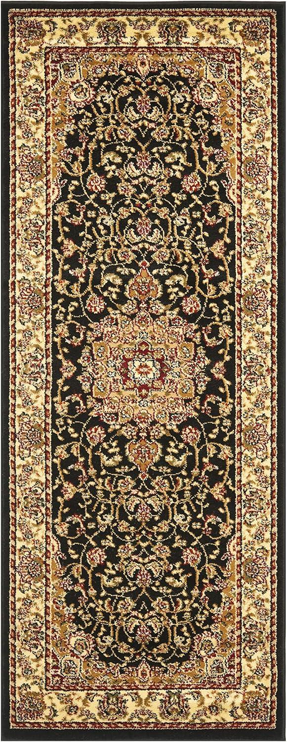 Heritage HG965 Hand Tufted Area Rug - Ivory/Red - 6' Round - Safavieh.