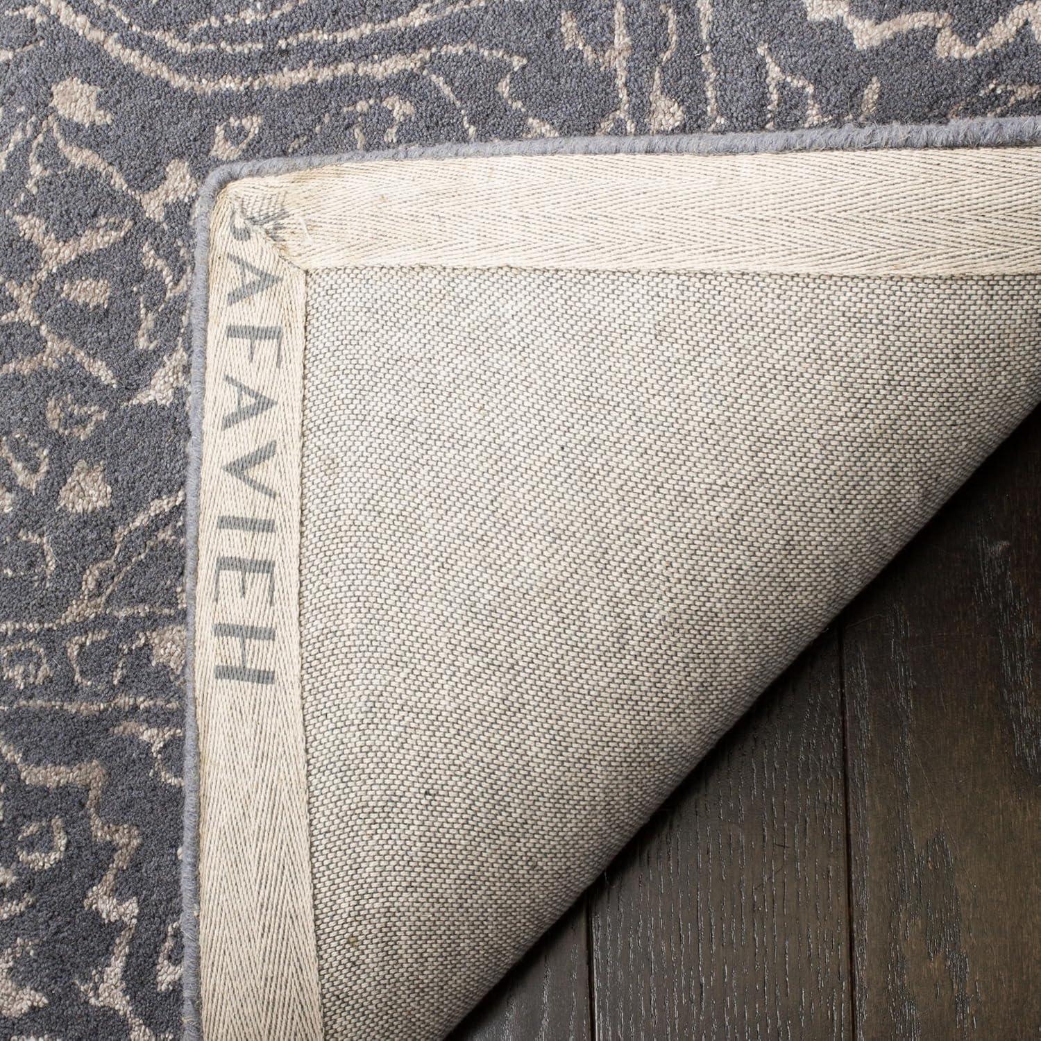 Glamour GLM516 Hand Tufted Accent Rug - Steel/Blue - 2'x3' - Safavieh.