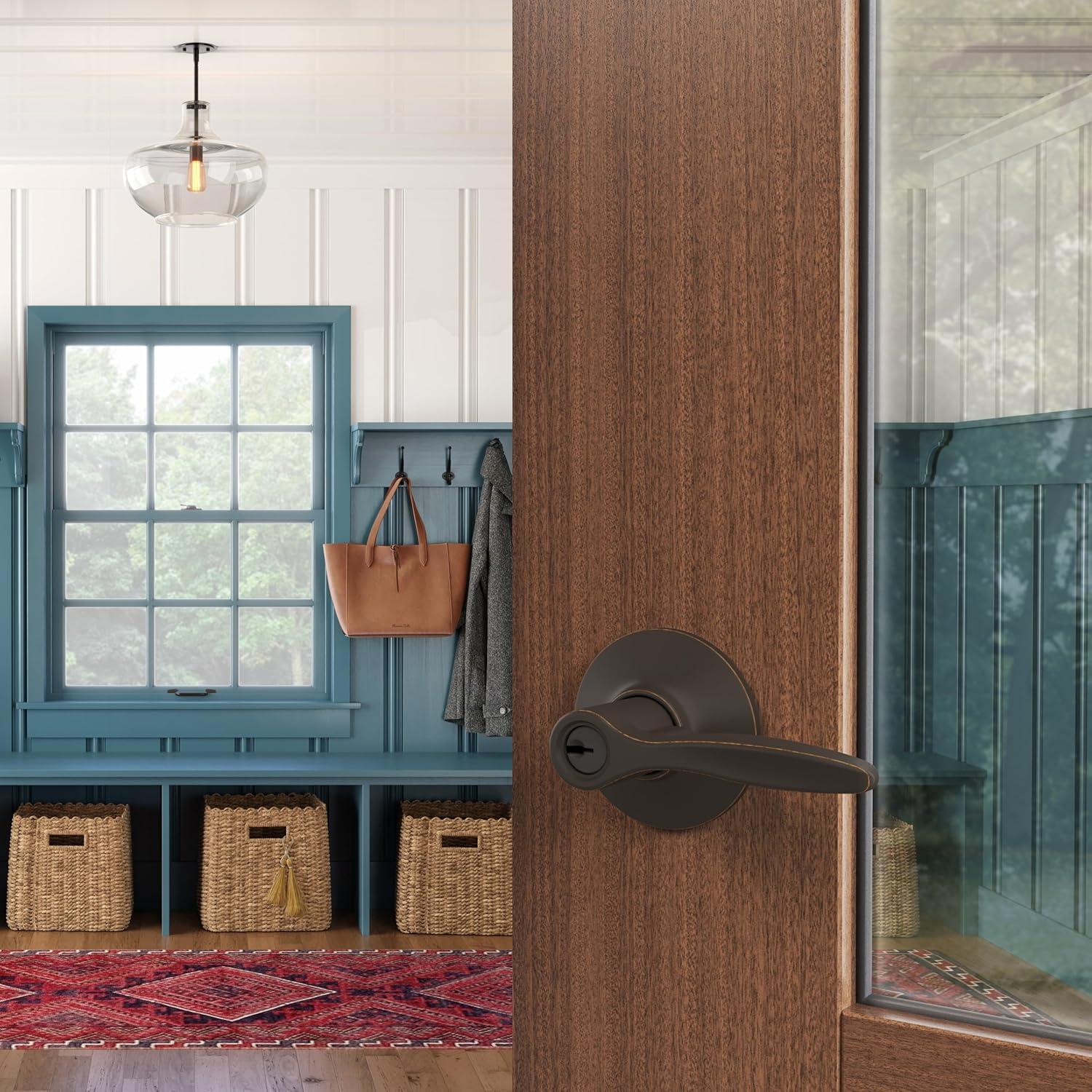 Delfayo Lever Keyed Entry Lock