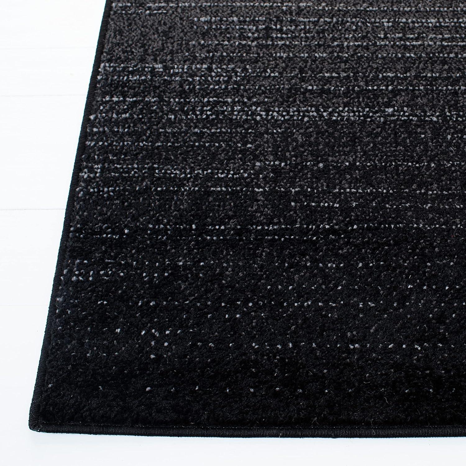 SAFAVIEH Adirondack Cleves Abstract Area Rug, Black/Grey, 3' x 5'