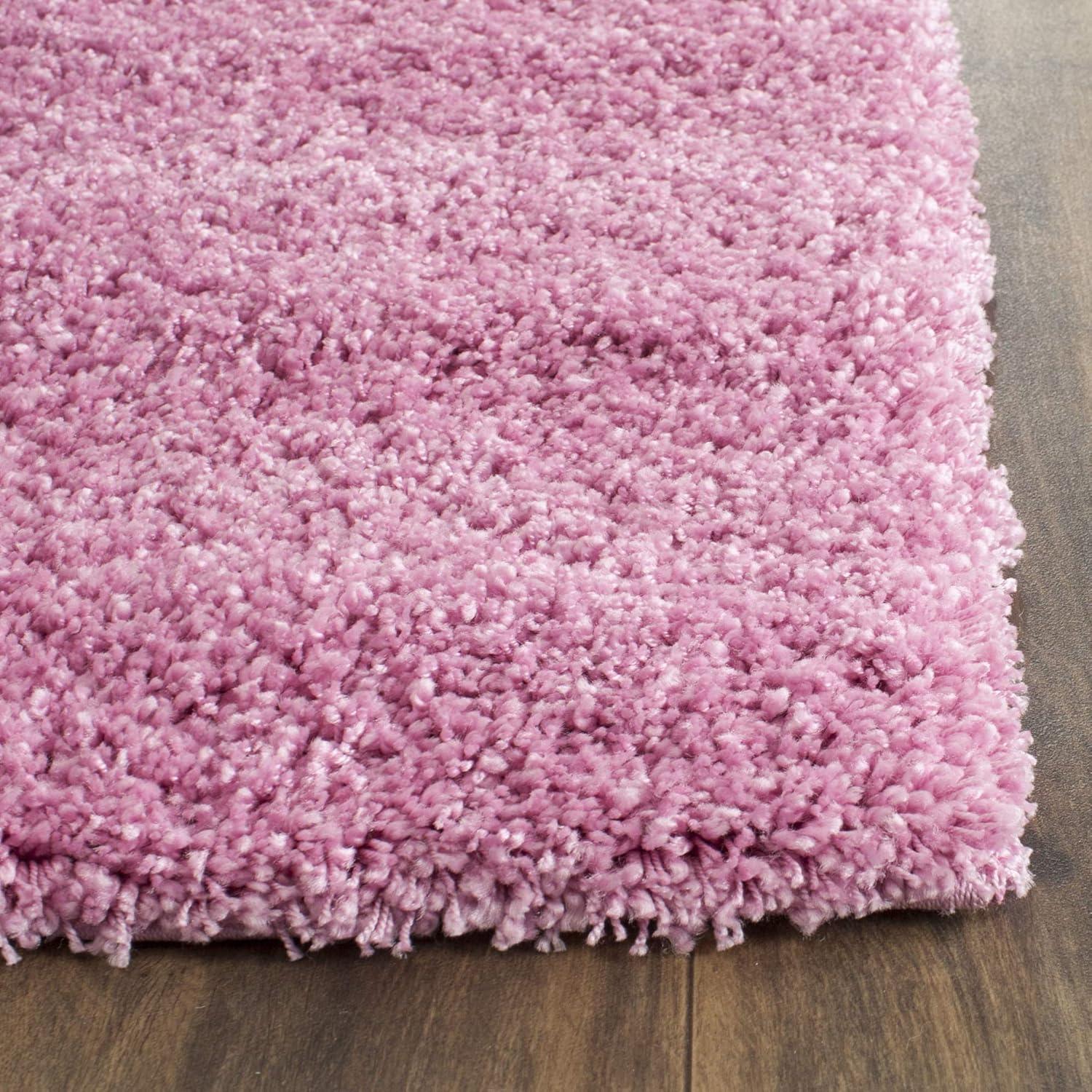 Shag SG151 Power Loomed Indoor Accent Rug - Maroon - 2'3"x5' - Safavieh.