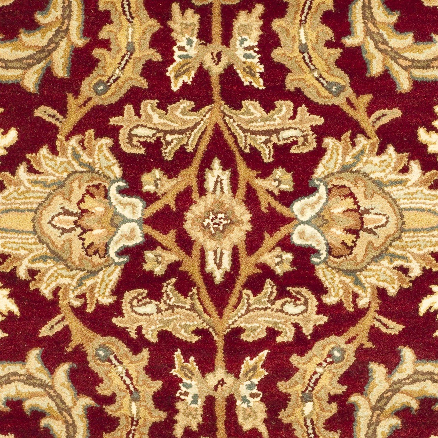 Heritage HG628 Hand Tufted Area Rug - Red/Ivory - 5'x8' - Safavieh.