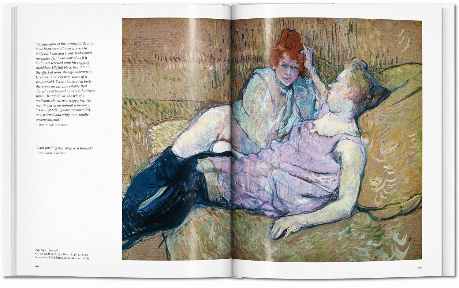 Toulouse-Lautrec - (Basic Art) by Matthias Arnold (Hardcover)