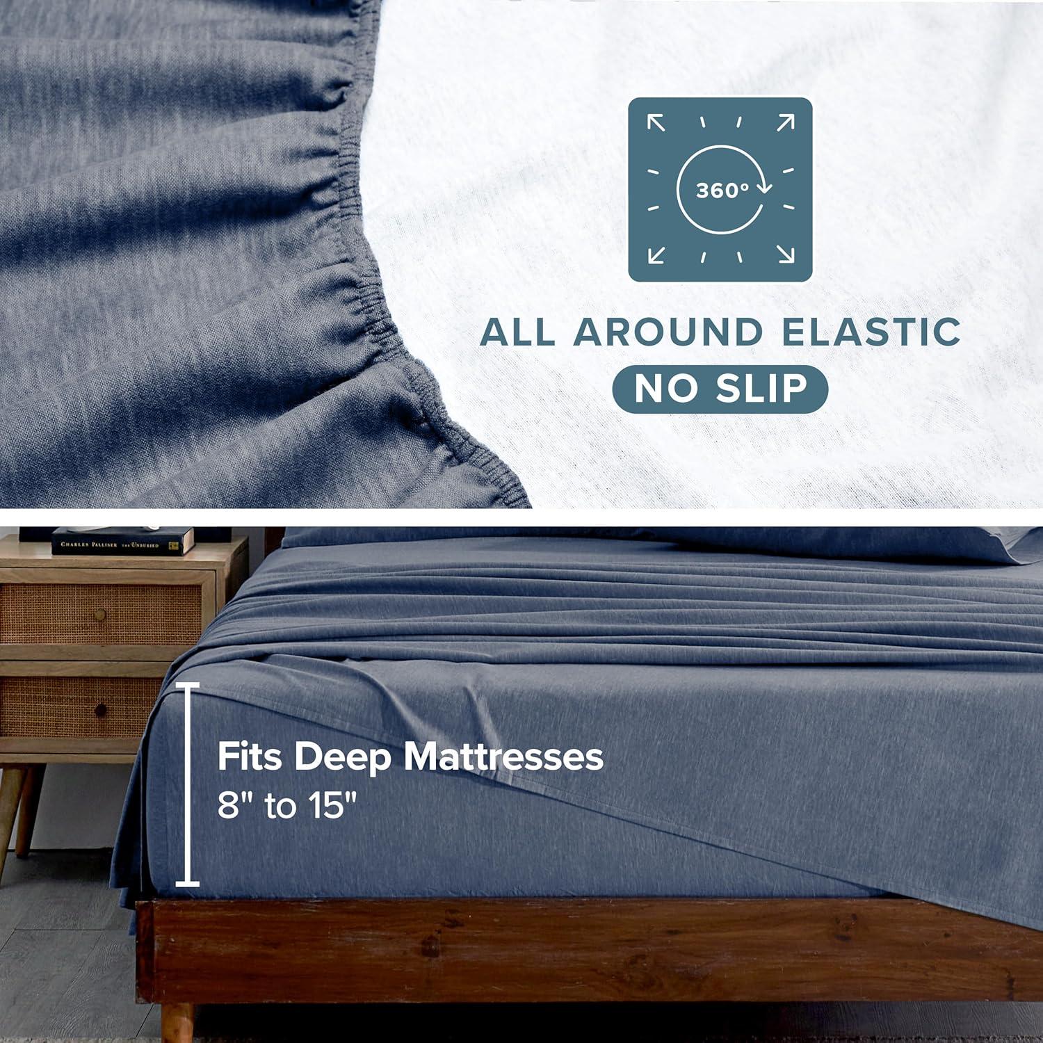 Bare Home Flannel Machine Woven Sheet Set