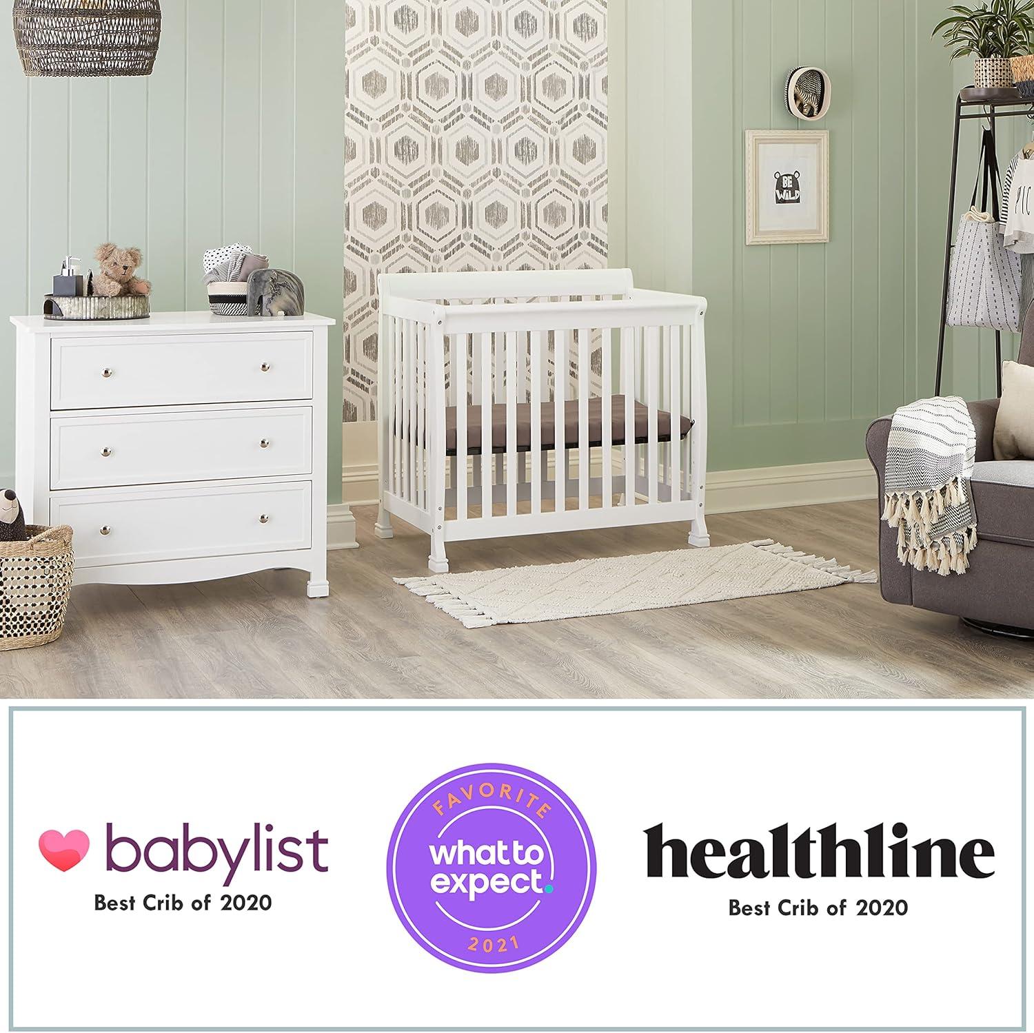 Kalani 2-in-1 Convertible Mini Crib
