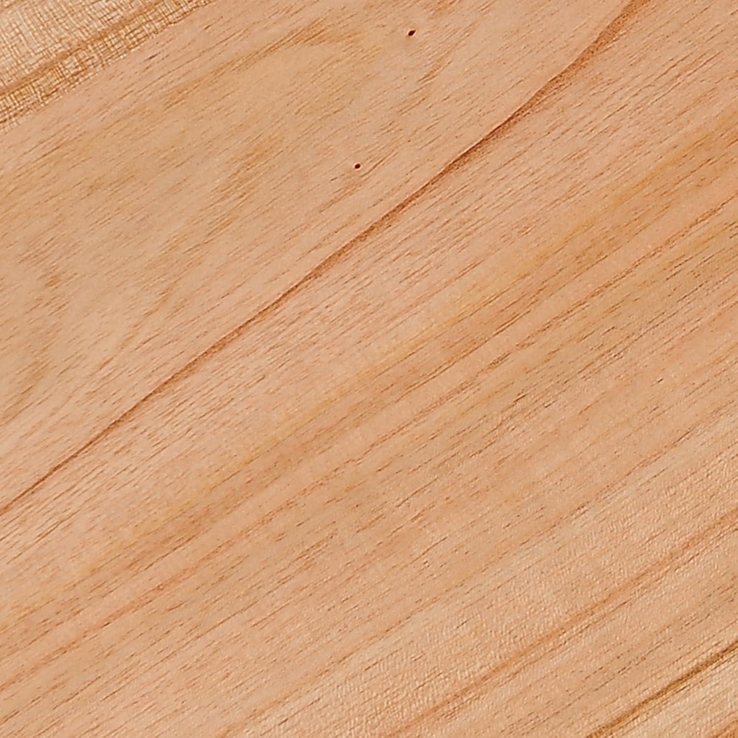 Naja End Table - Wood - Natural - Christopher Knight Home: Mid-Century Modern, Rubberwood, Guitar Pick Shape
