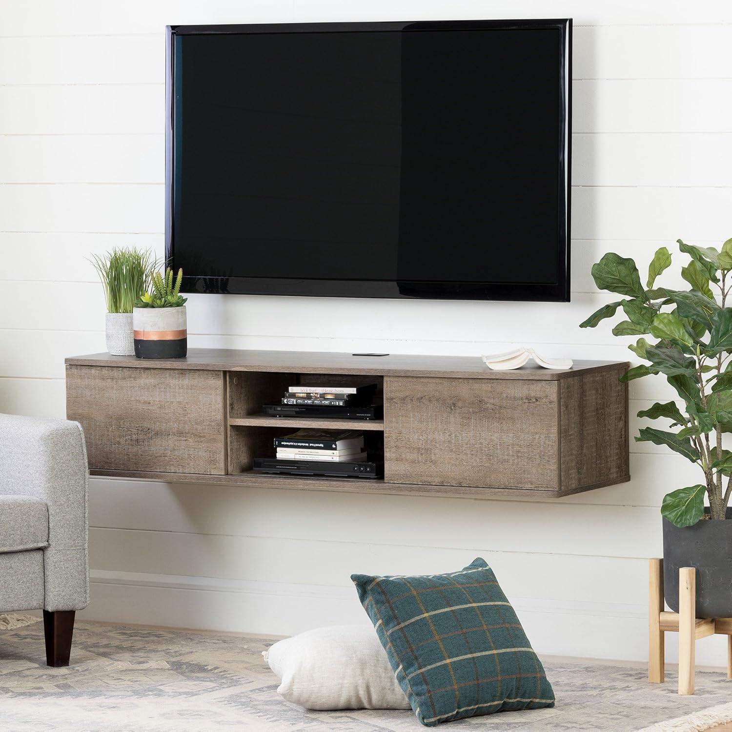 Agora Floating TV Stand for TVs up to 65"