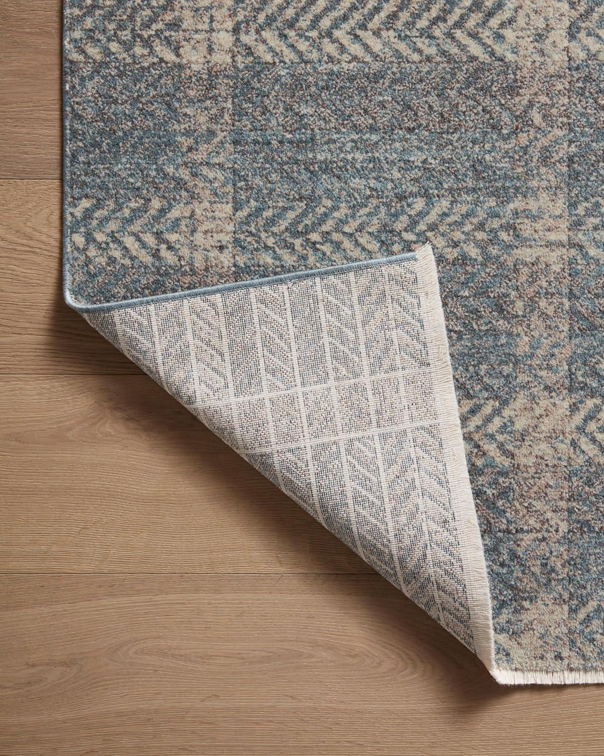 Angela Rose x Loloi Ember Blue / Beige Area Rug