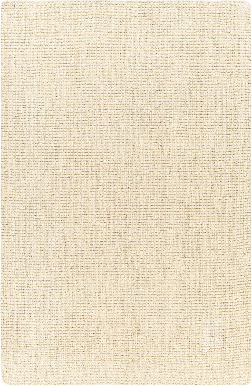 Calla Ivory Handwoven Jute 7'6" x 9'6" Area Rug