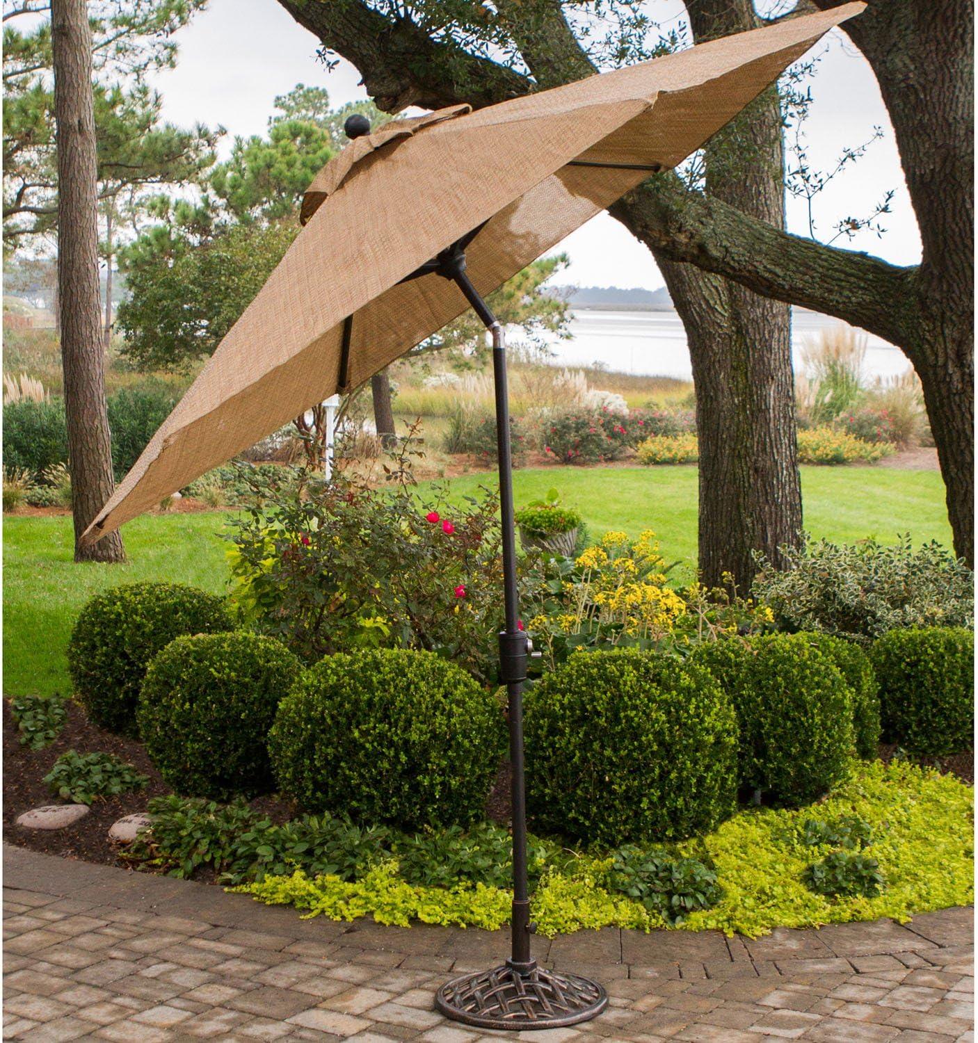 Cambridge Outdoor Iron Umbrella Base, Bronze