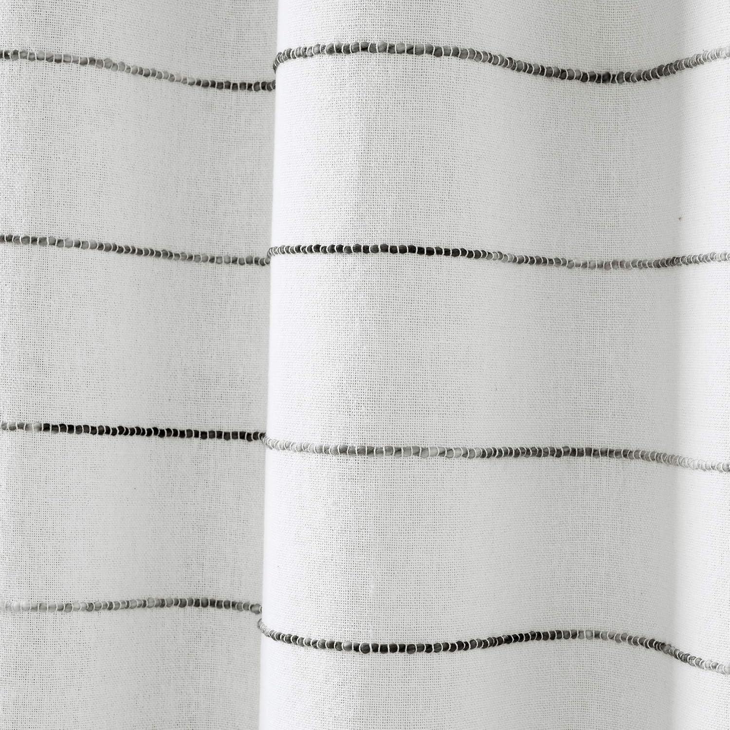 Lush Decor Reyna Semi Sheer Curtain Pair (Set of 2)