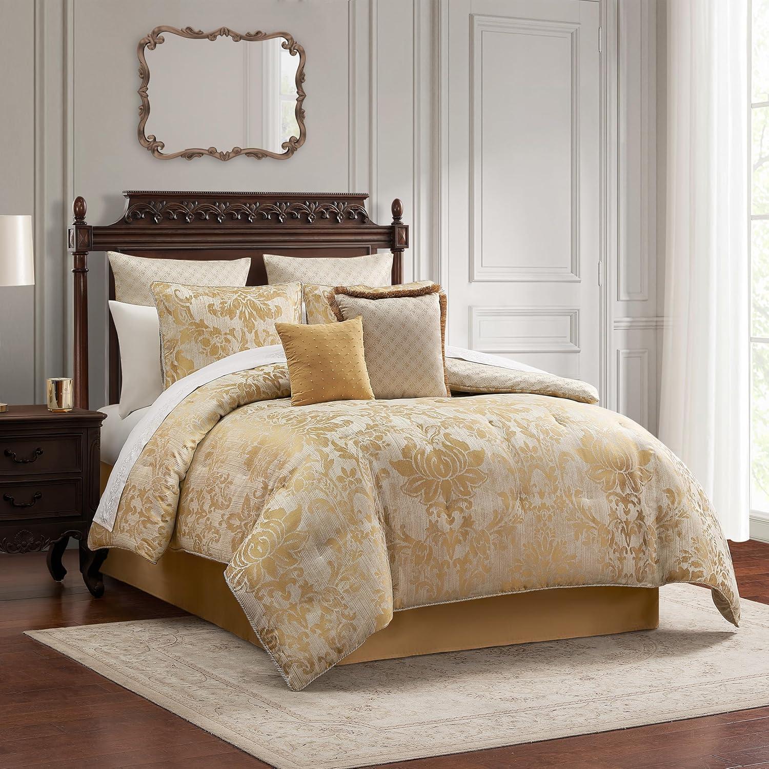 Tarmon Sateen Damask Comforter Set