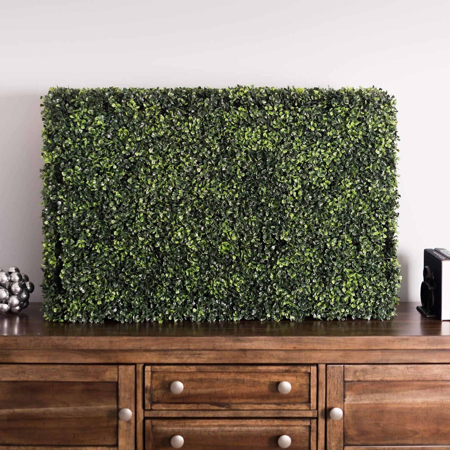 Birch Lane™ Artificial Green Boxwood Hedge