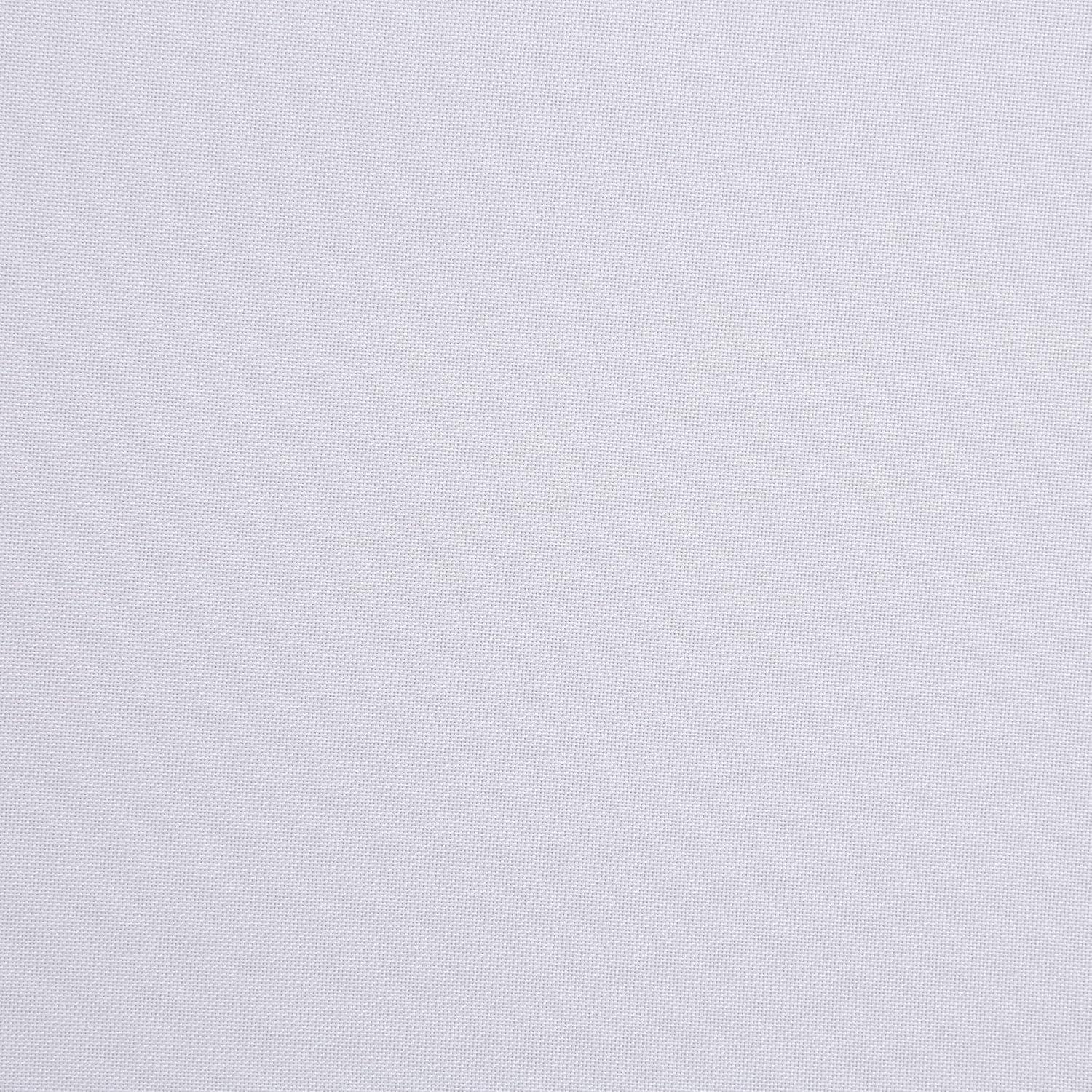 40"x84" No. 918 Light Filtering Semi-Sheer Joshua Heathered Texture Tab Top Curtain Panel White: Transitional Style, Machine Washable