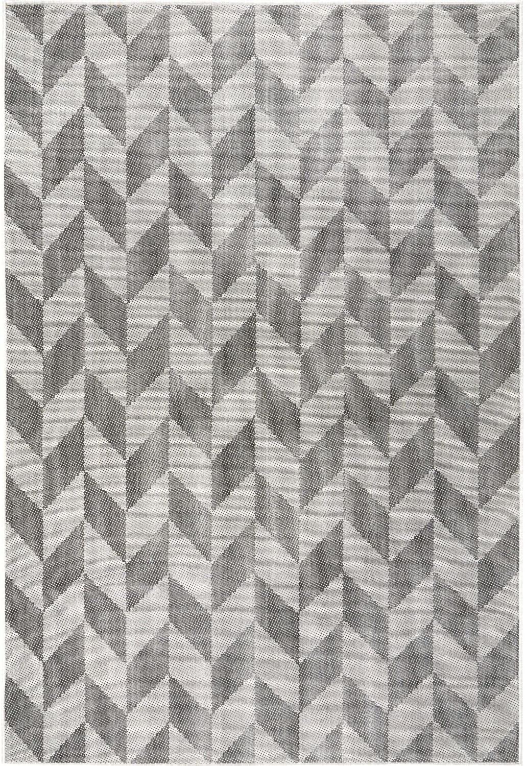 Nicole Miller New York Patio Sofia Holly Transitional Geometric Indoor/Outdoor Area Rug