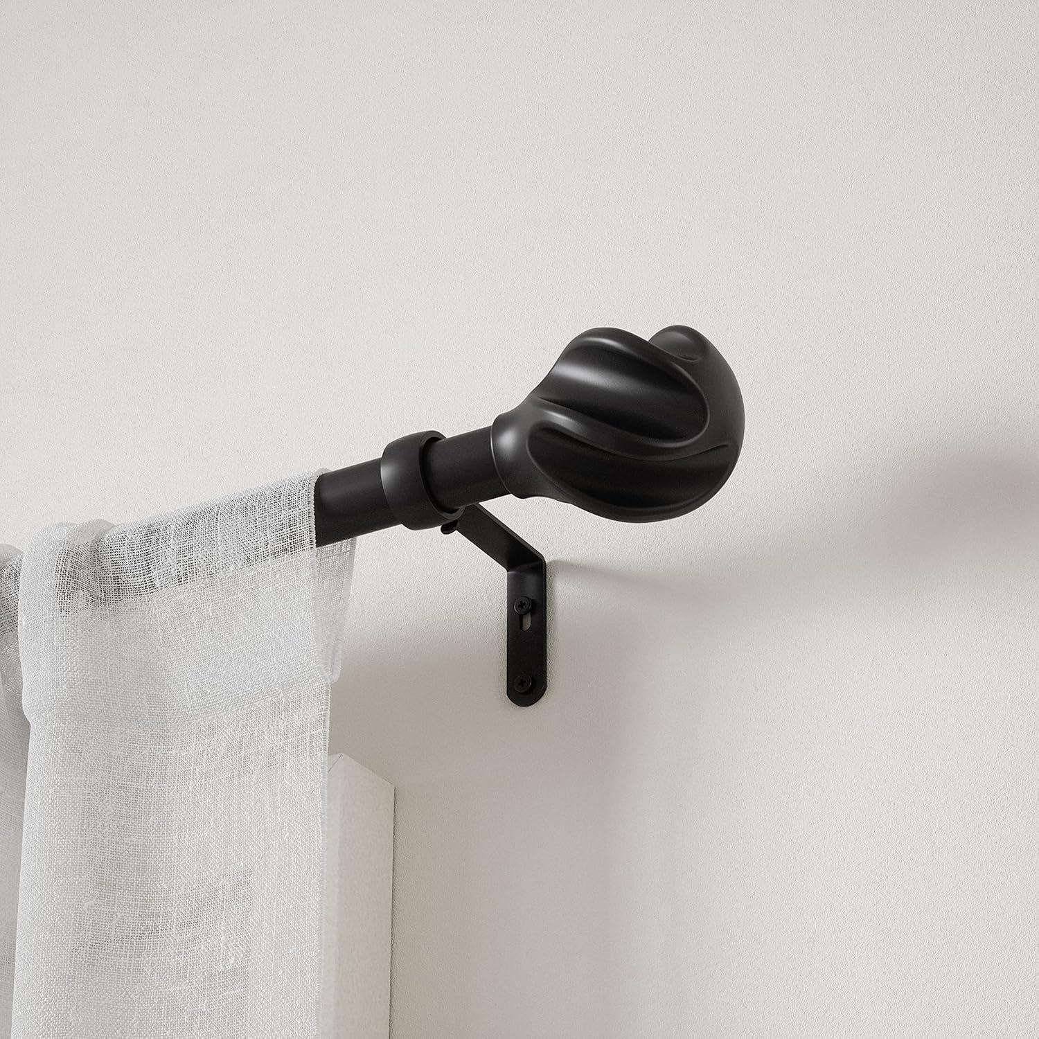 Umbra Steel Adjustable Single Curtain Rod