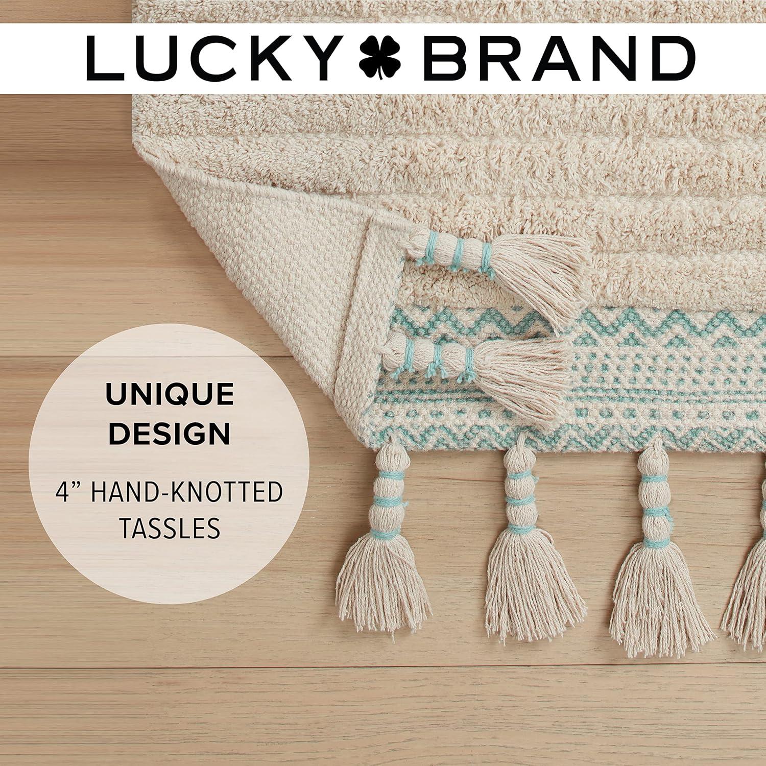 Lucky Brand Lucky Brand Demian Fringe Cotton Bath Rugs