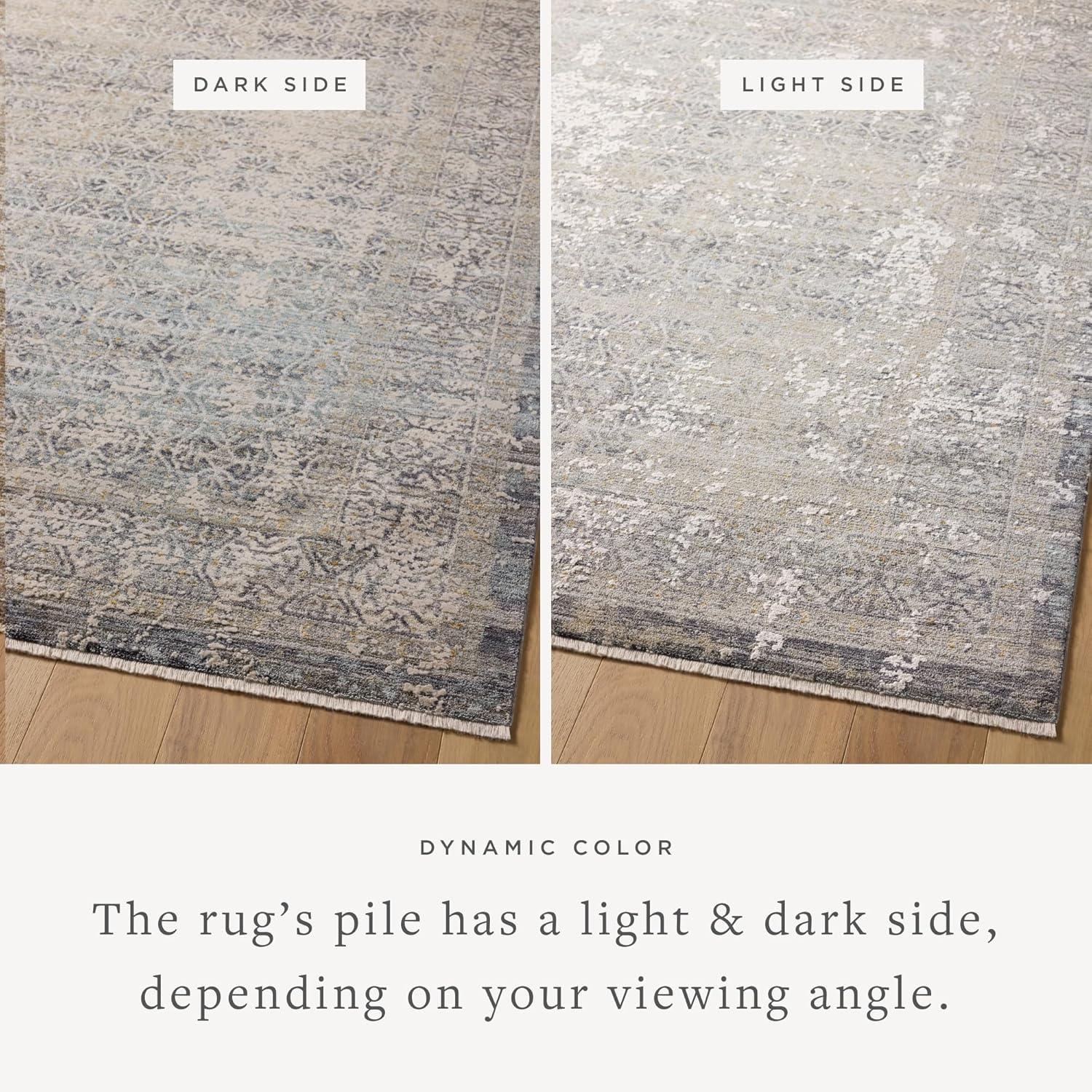 Amber Lewis x Loloi Alie Sky / Stone Area Rug