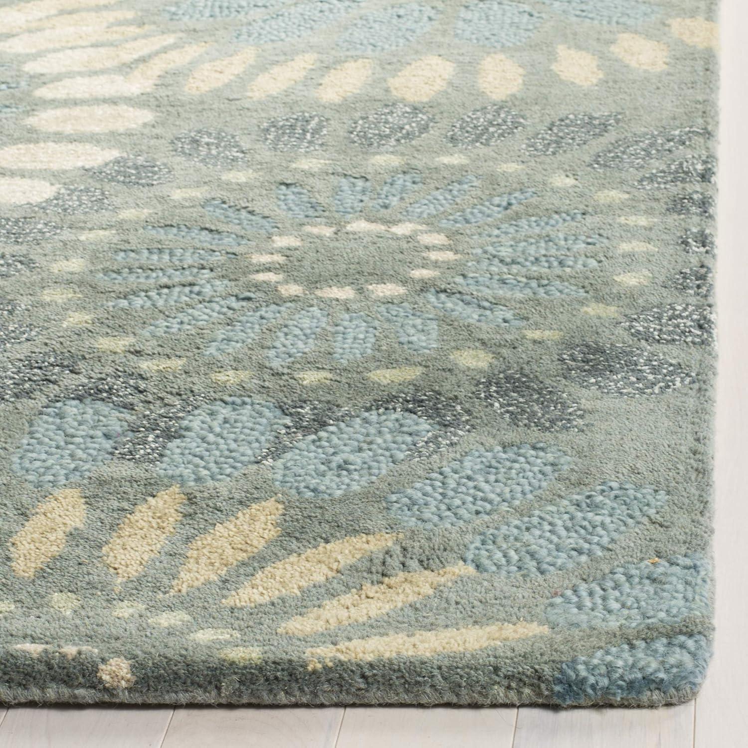 World Menagerie Arber Jardin Hand Tufted Wool Floral Rug