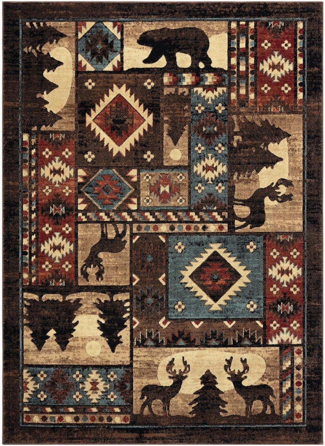 Home Dynamix Buffalo Bear Lodge Area Rug